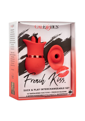Stimulateur CalExotics French Kiss Suck & Play Set