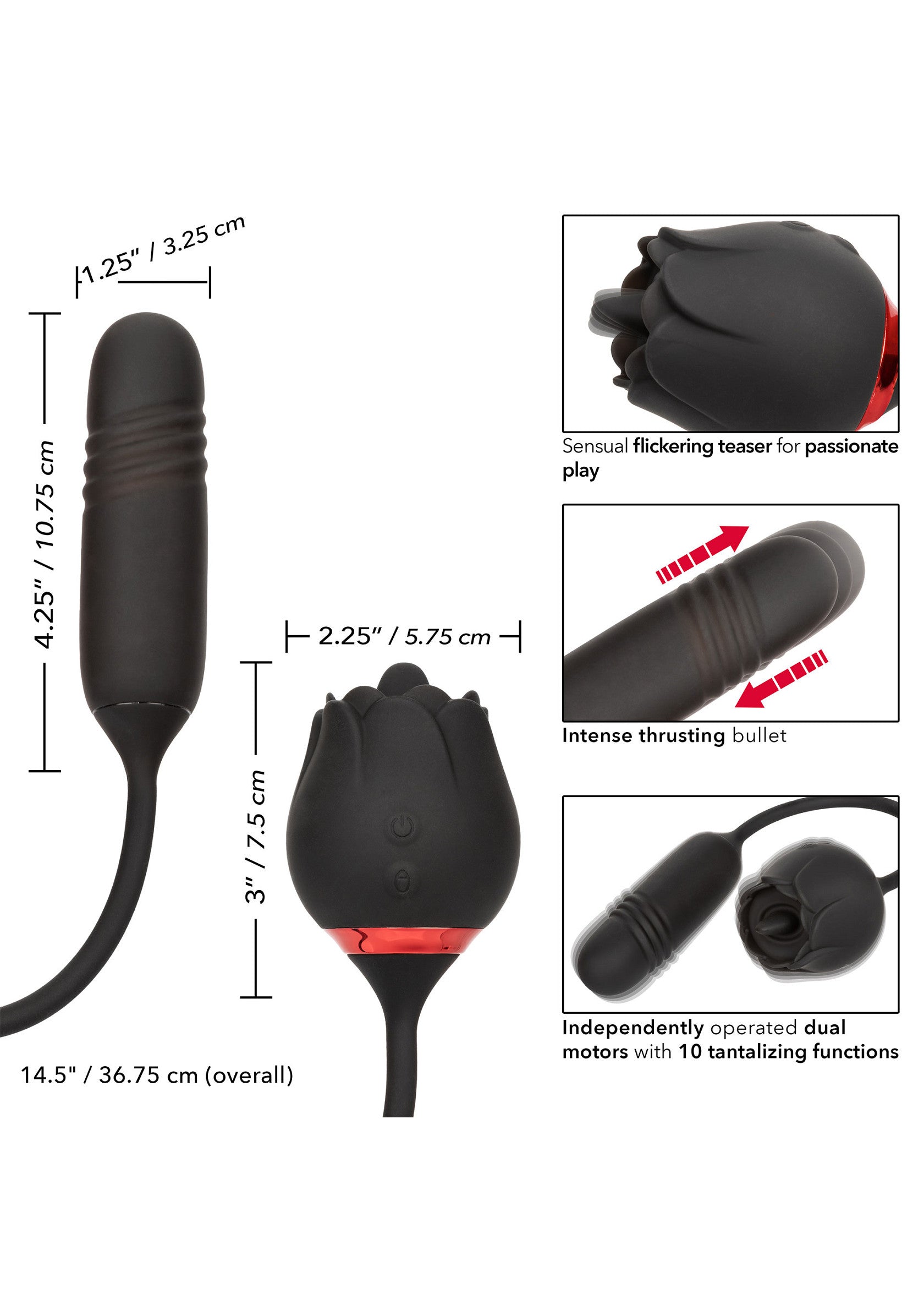 Stimulateur CalExotics French Kiss Elite Romeo