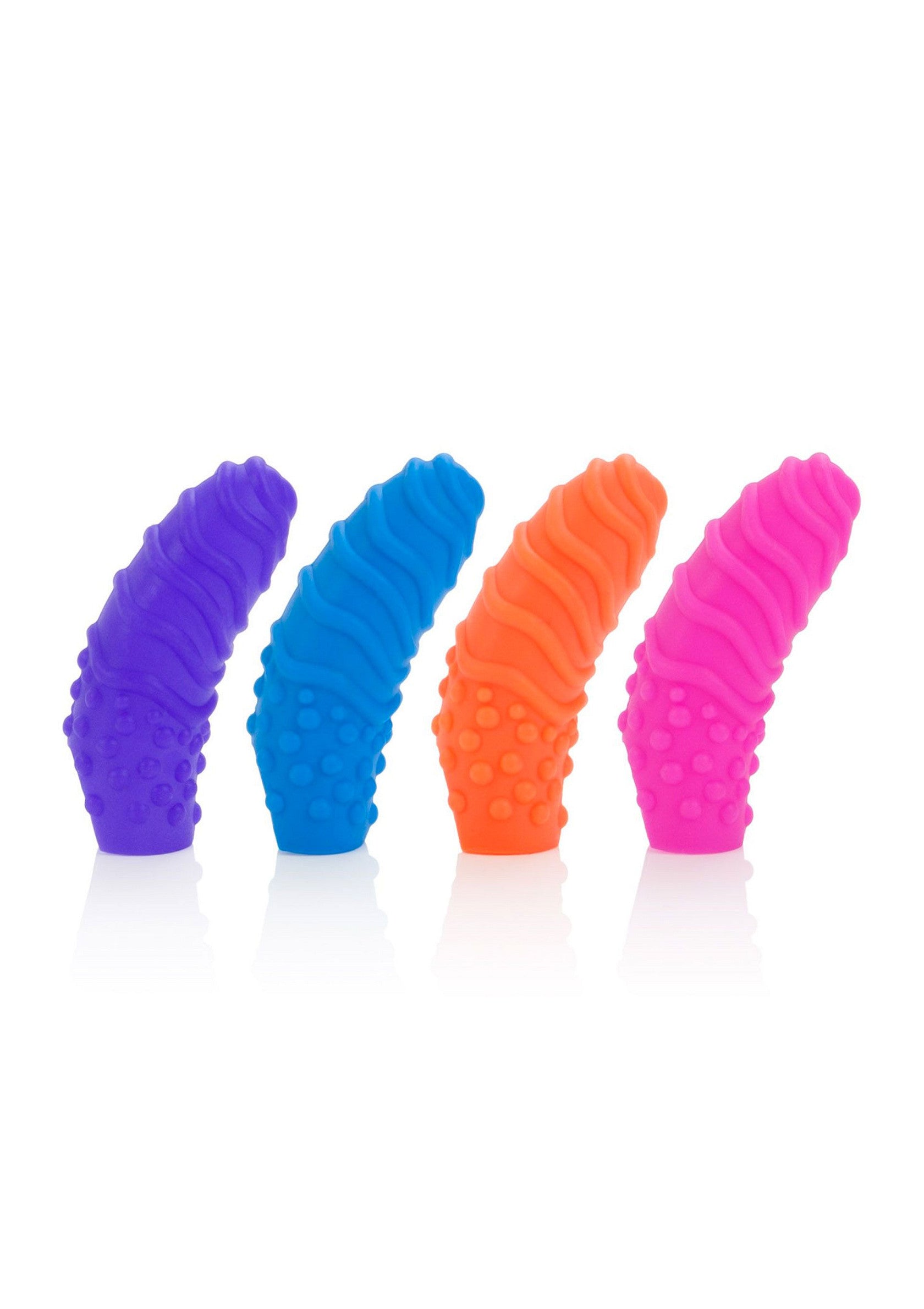 Stimulateur CalExotics Silicone Finger Swirls