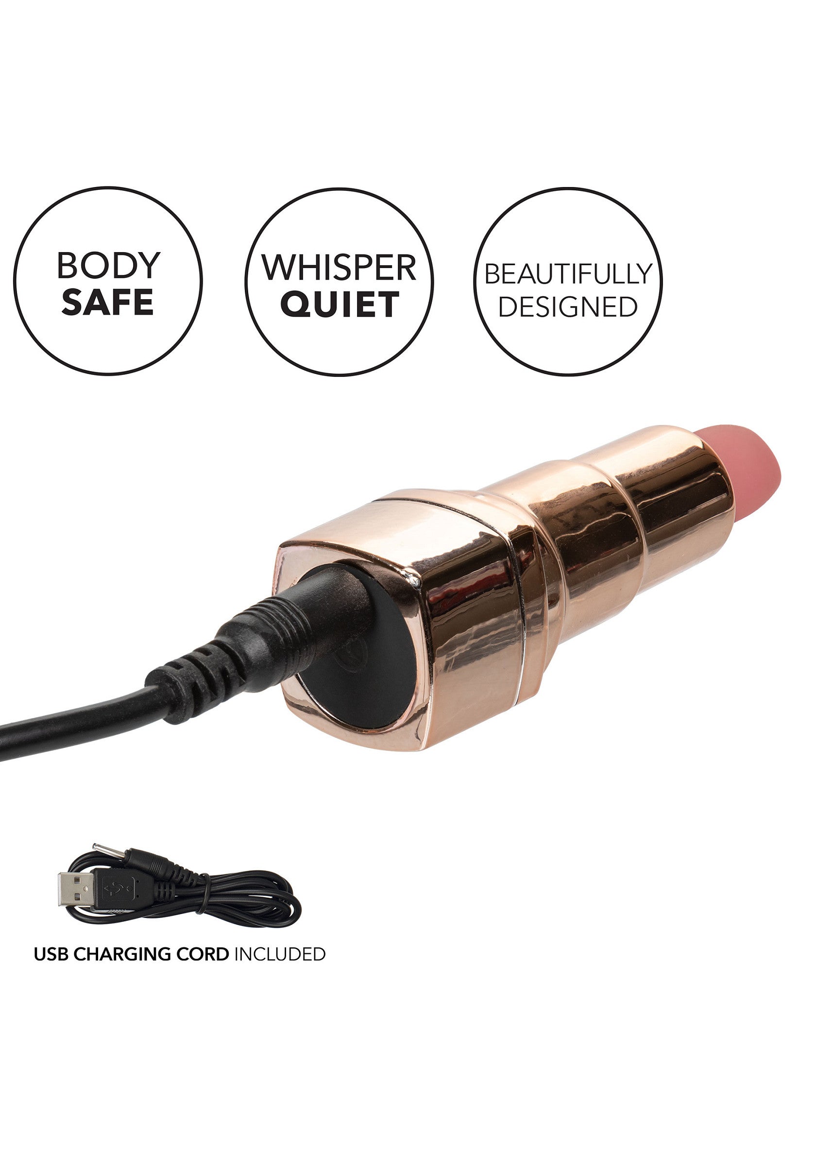 Stimulateur CalExotics Hide & Play Lipstick Rechargeable