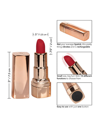 Stimulateur CalExotics Hide & Play Lipstick Rechargeable