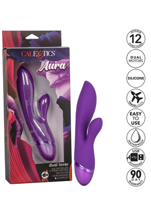 Vibromasseur CalExotics Aura Dual Lover