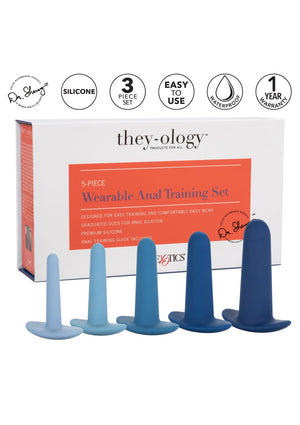Jouet anal CalExotics Wearable Anal Training Set 5 pcs