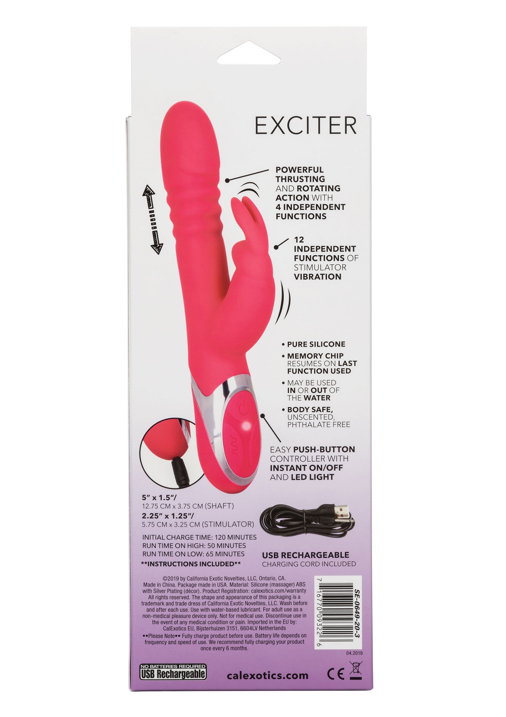 Vibromasseur CalExotics Enchanted Exciter