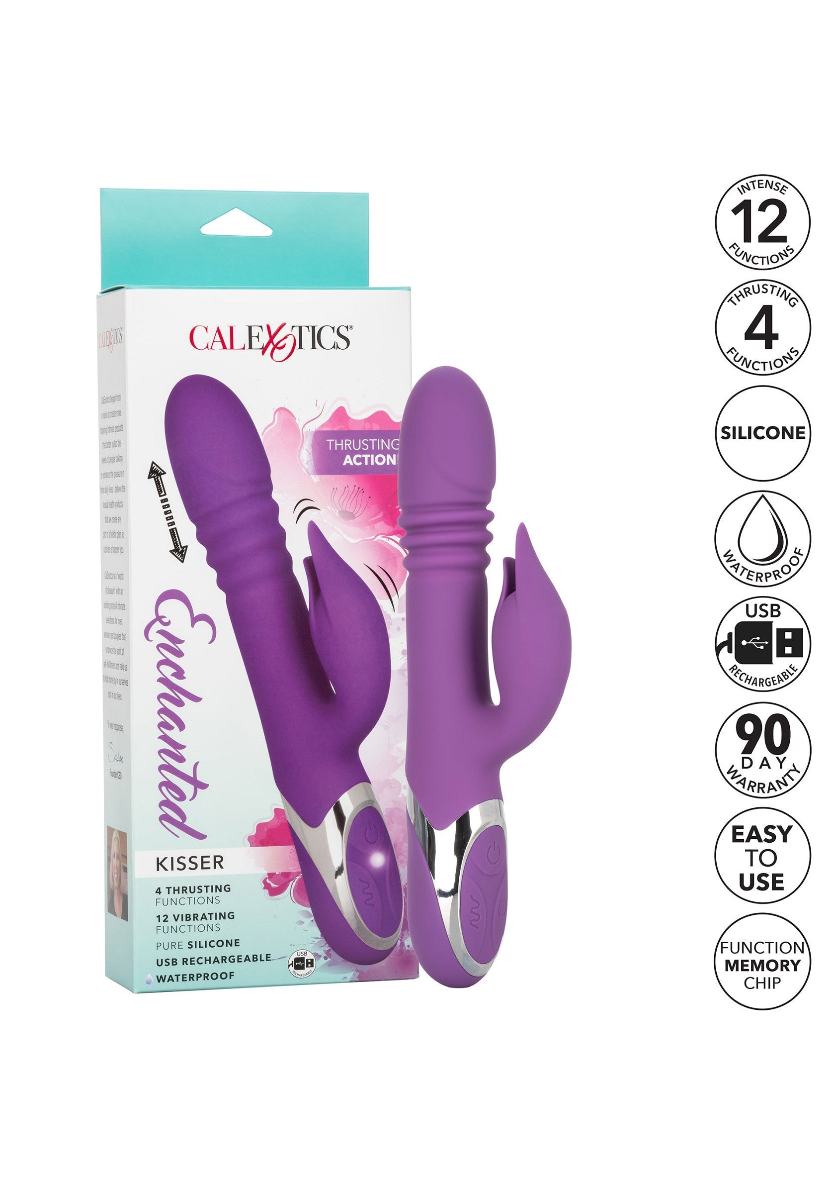 Vibromasseur CalExotics Enchanted Kisser