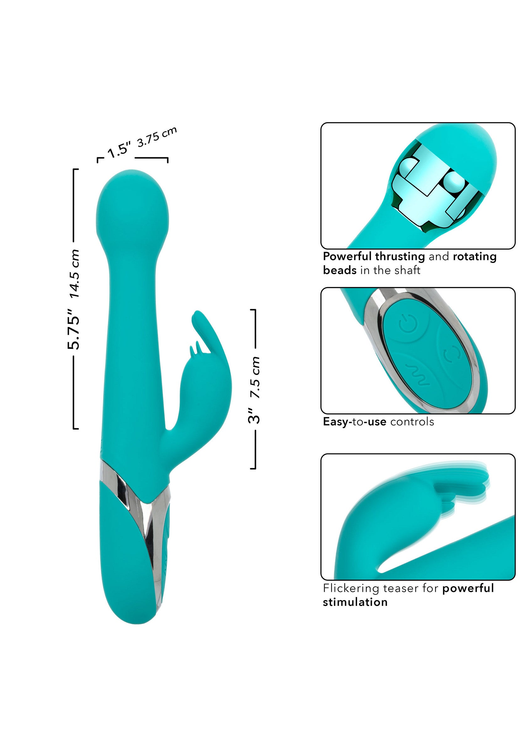 Vibromasseur CalExotics Enchanted Oscillate