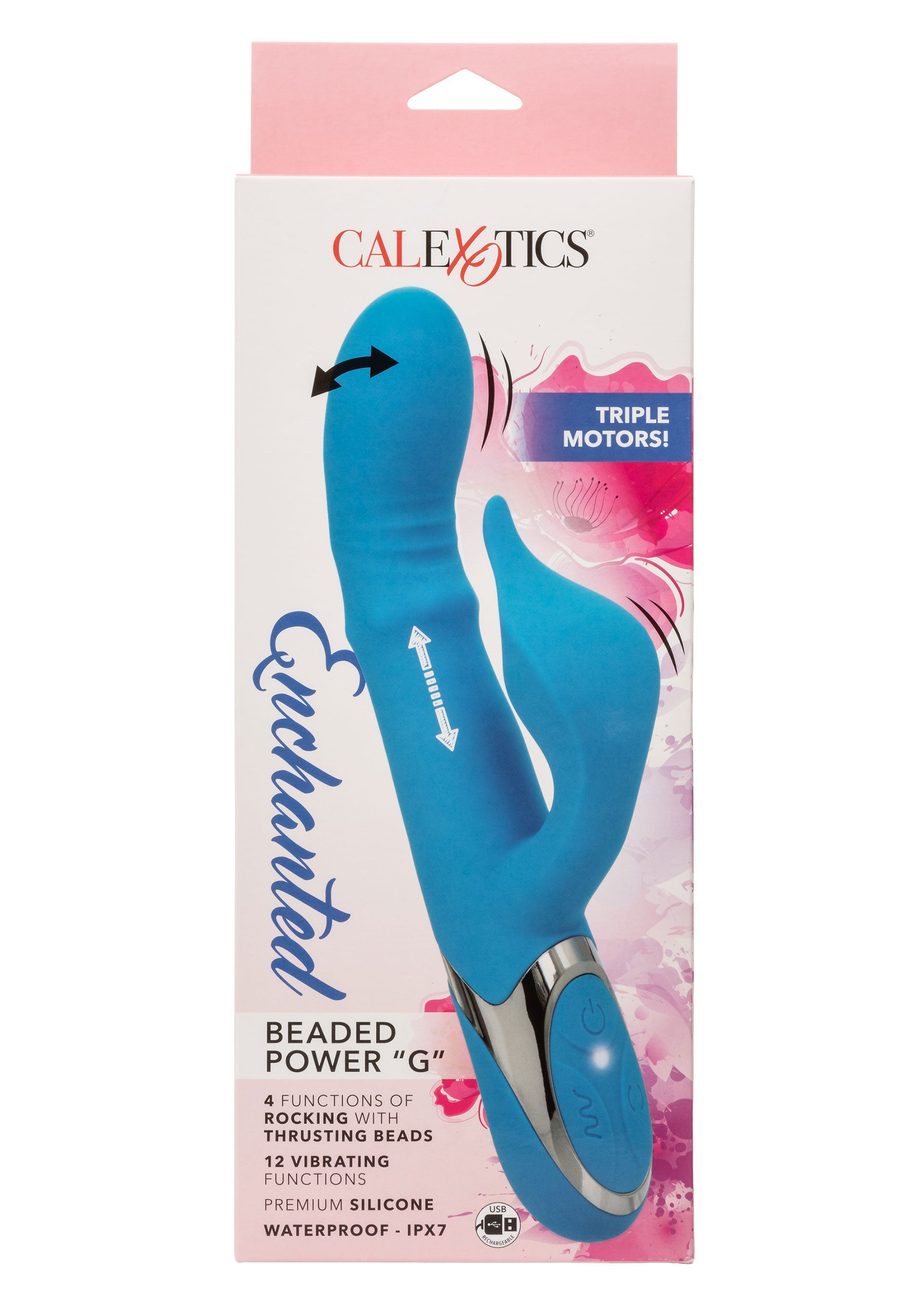 Vibromasseur CalExotics Beaded Power G Vibrator