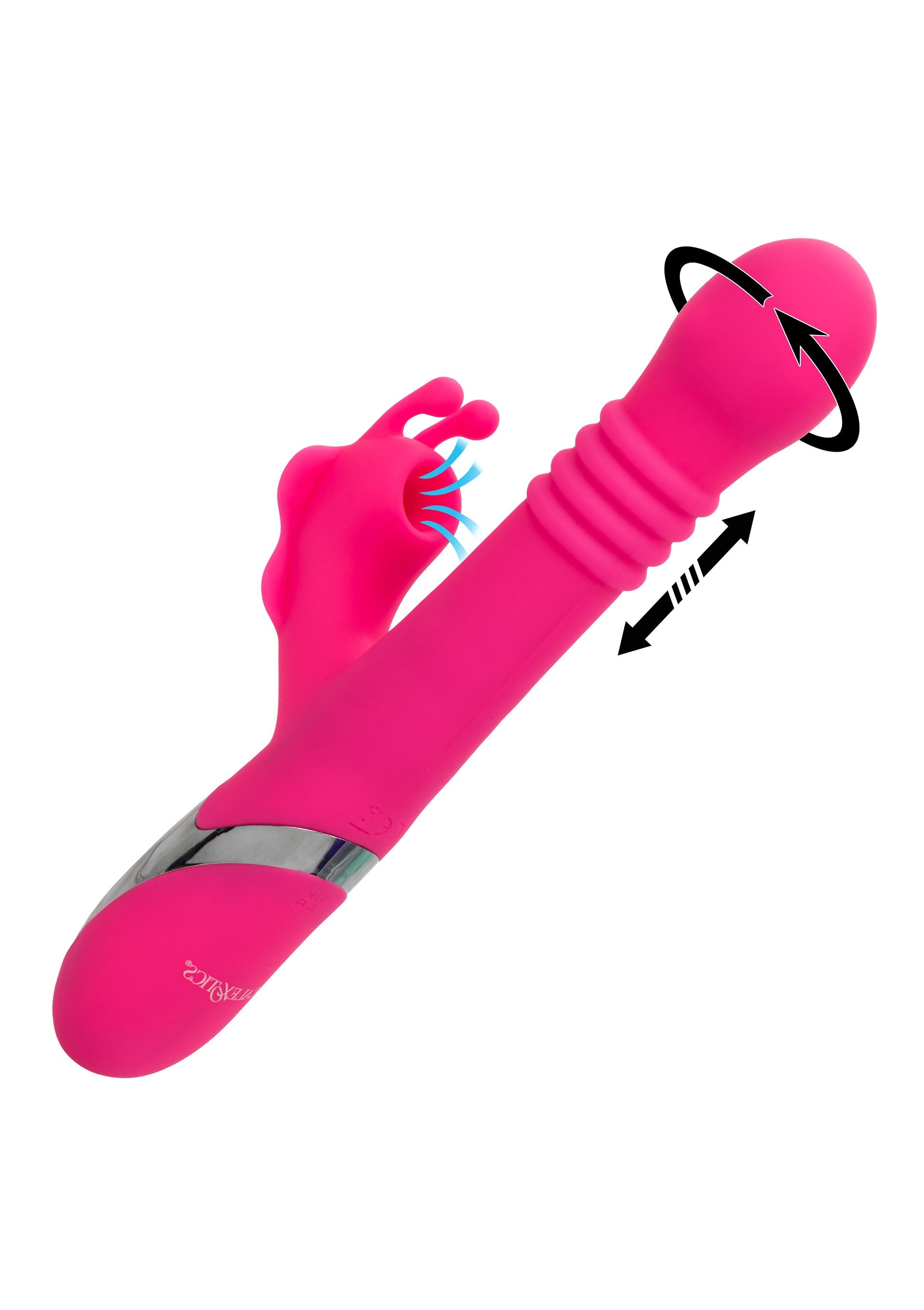 Vibromasseur CalExotics Kissing Butterfly Vibrator