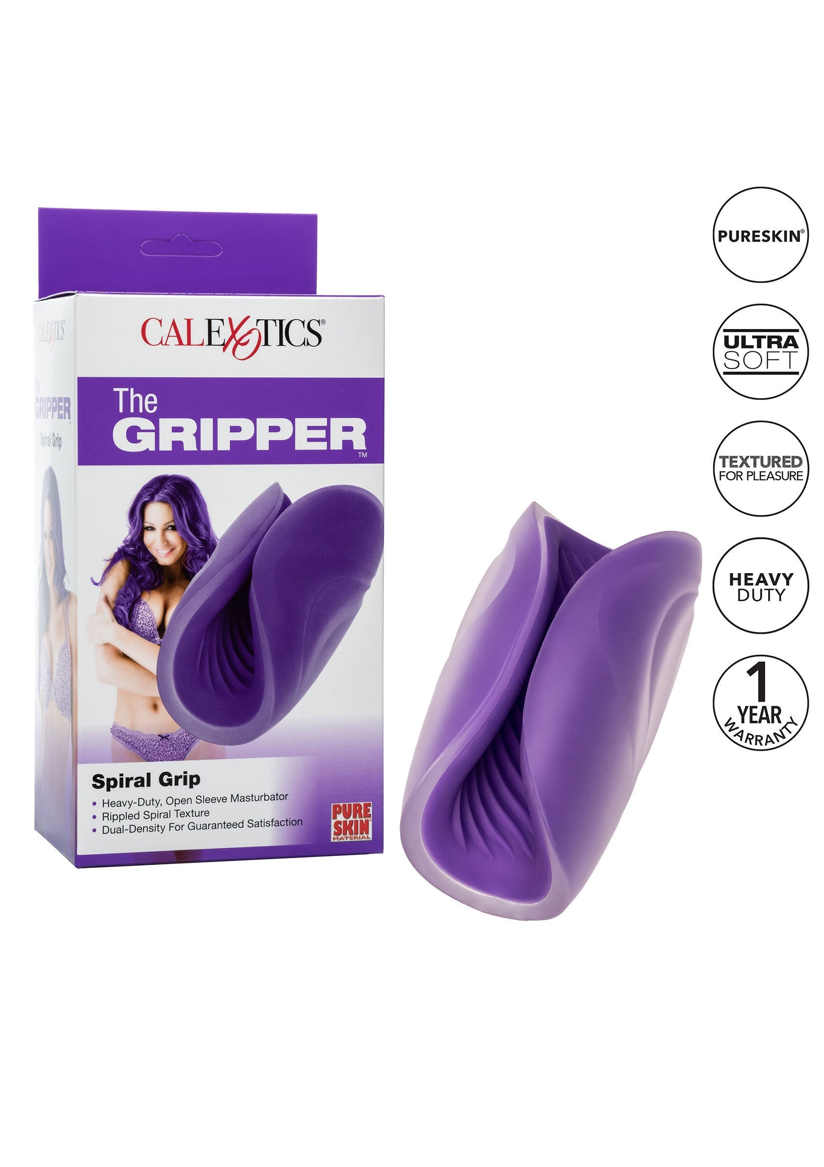 Masturbateur CalExotics Spiral Grip