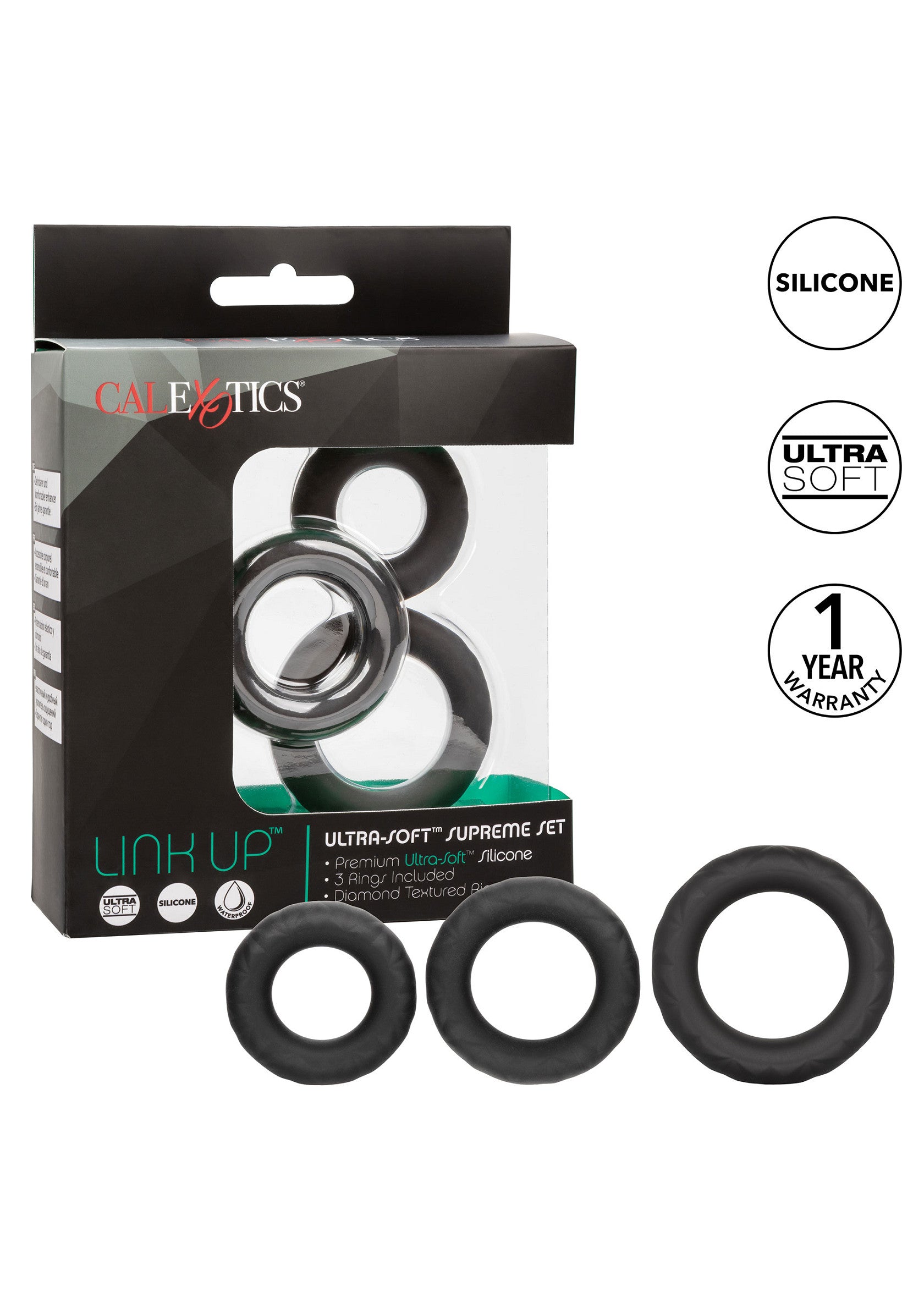 Performance masculine CalExotics Link Up Ultra Soft Supreme Set