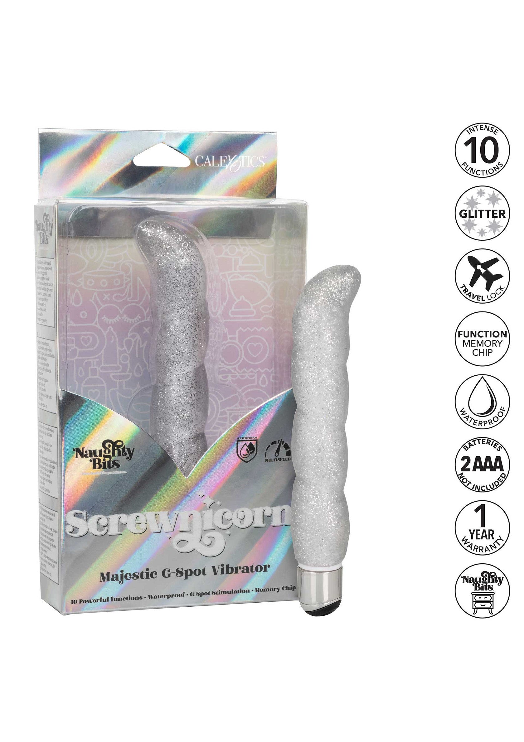 Vibromasseur CalExotics Screwnicorn G-Spot Vibrator