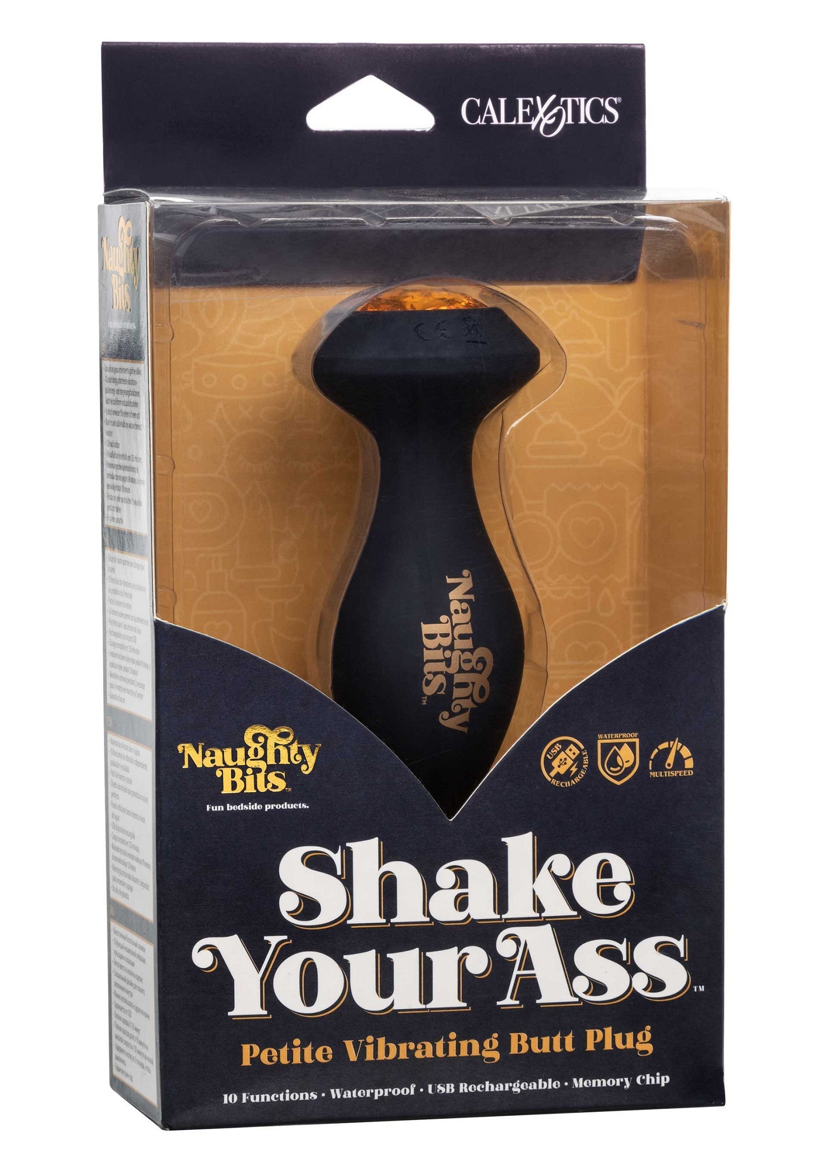 Jouet anal CalExotics Shake Your Ass Vibrating Butt Plug
