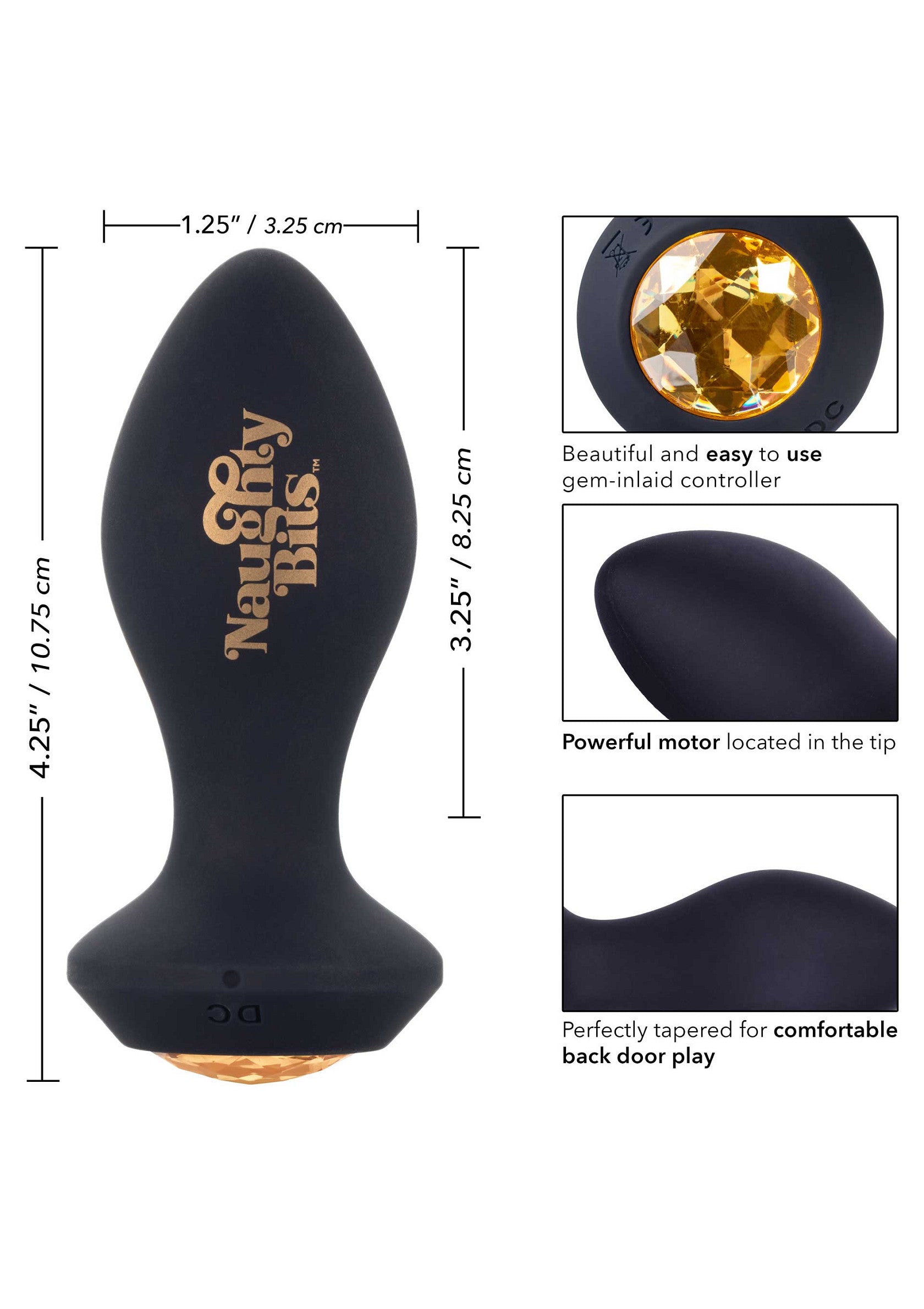 Jouet anal CalExotics Shake Your Ass Vibrating Butt Plug
