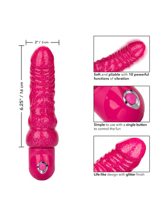 Vibromasseur CalExotics Lady Boner Bendable Vibrator