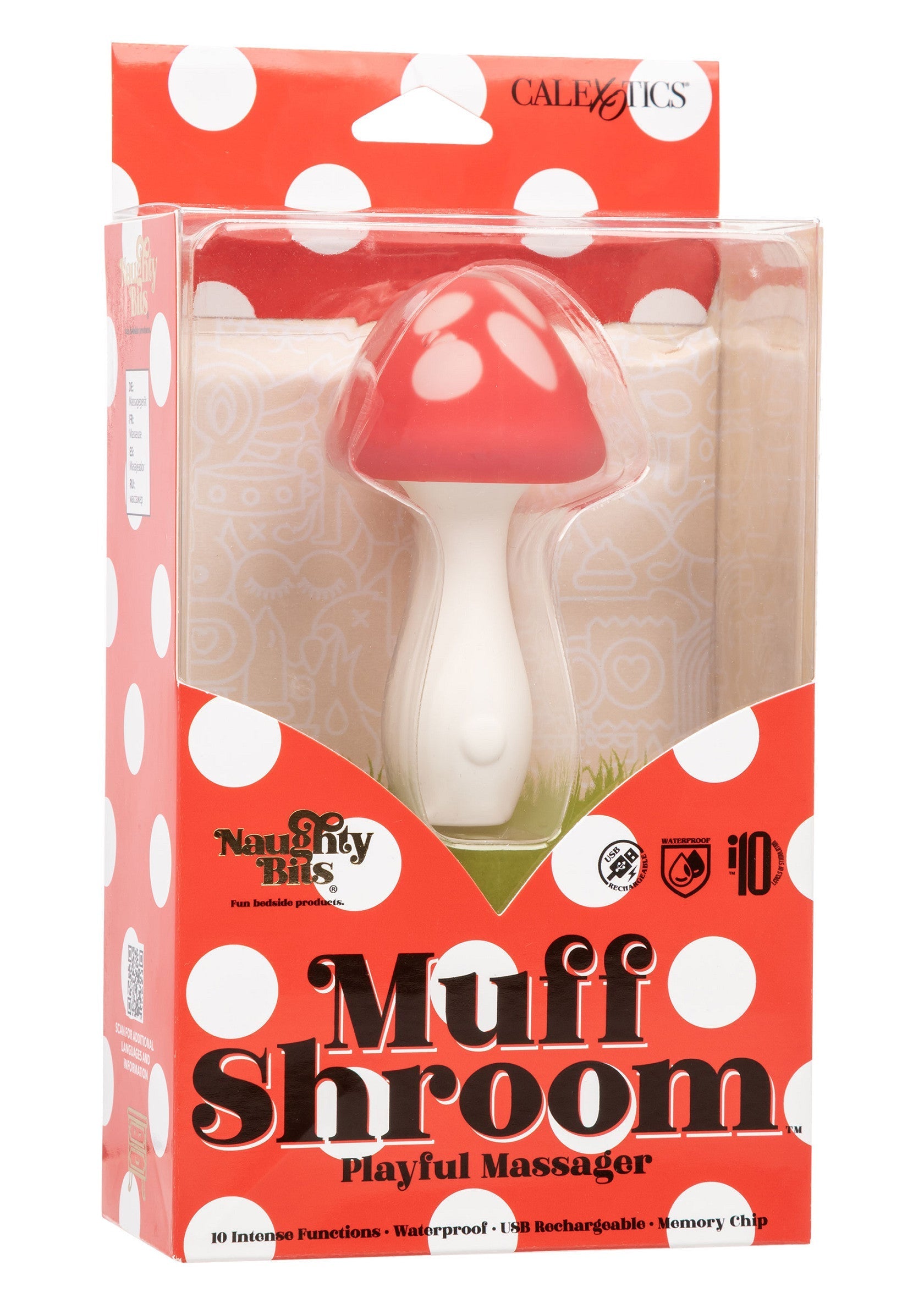 Masseur CalExotics Muff Shroom Playful Massager
