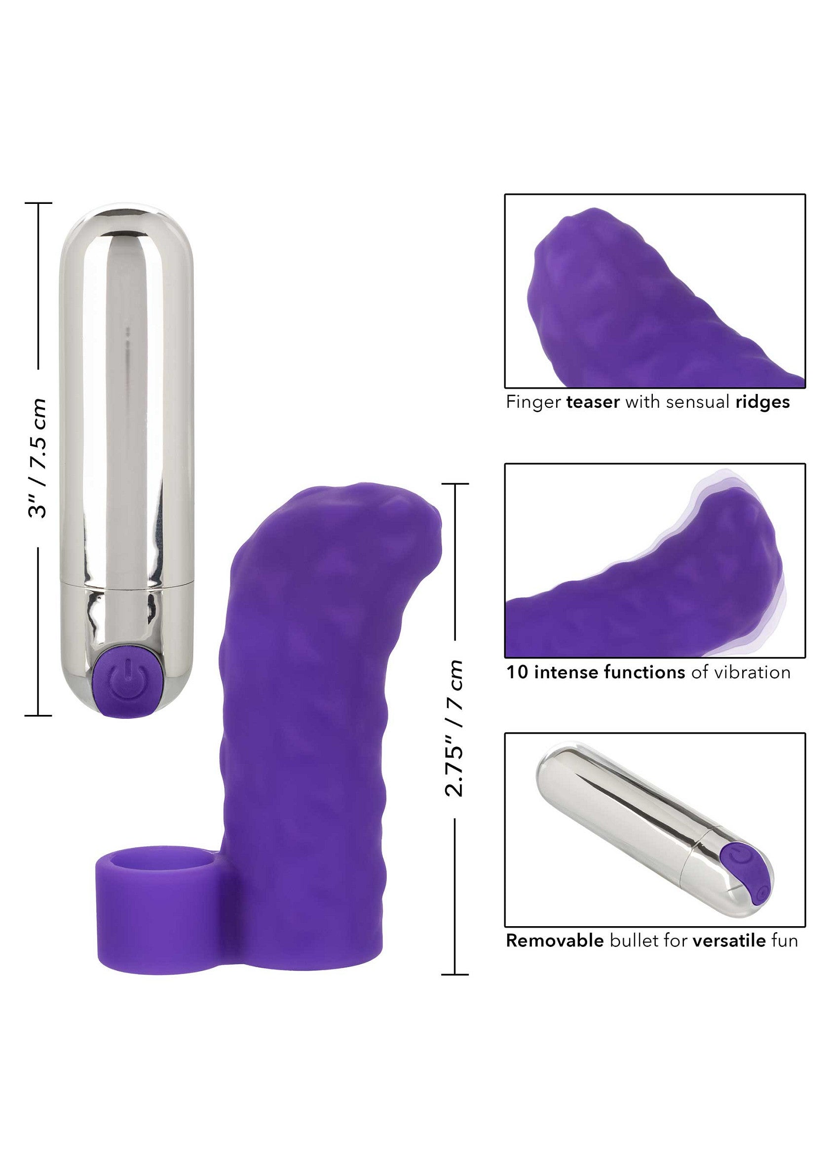 Stimulateur CalExotics Rechargeable Finger Teaser