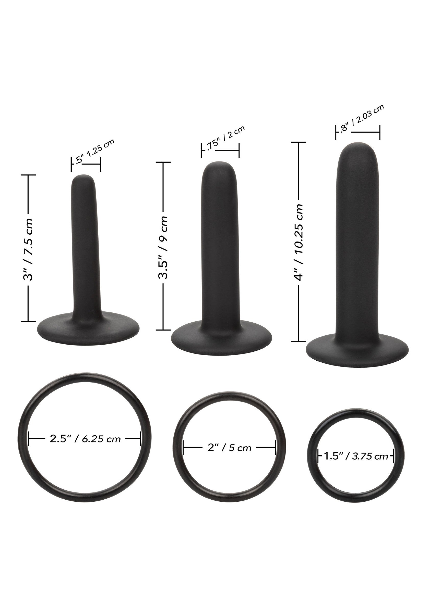 Gode-ceinture CalExotics Boundless Silicone Pegging Kit