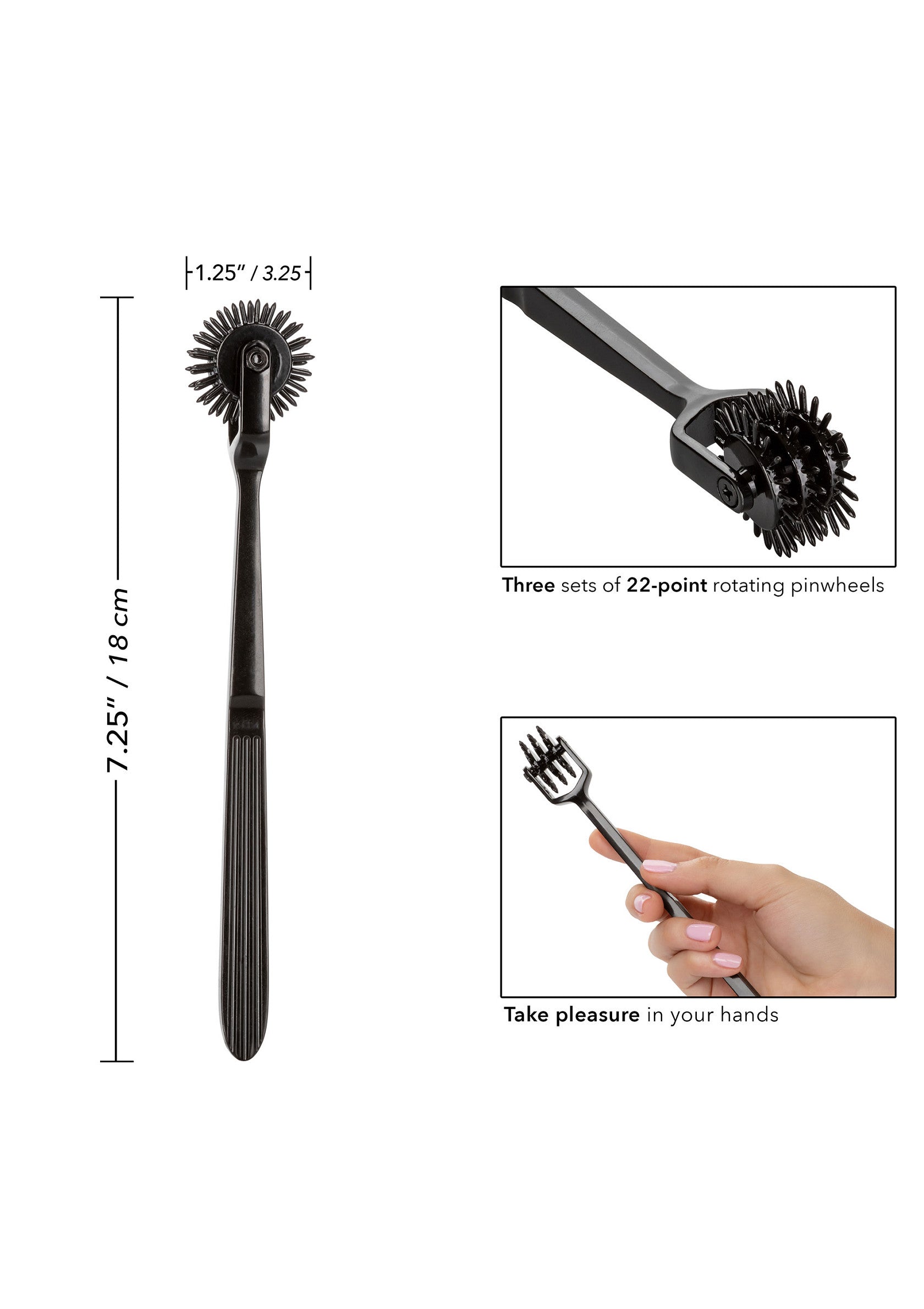 Accessoire BDSM CalExotics Boundless Trio Pleasure Wheel