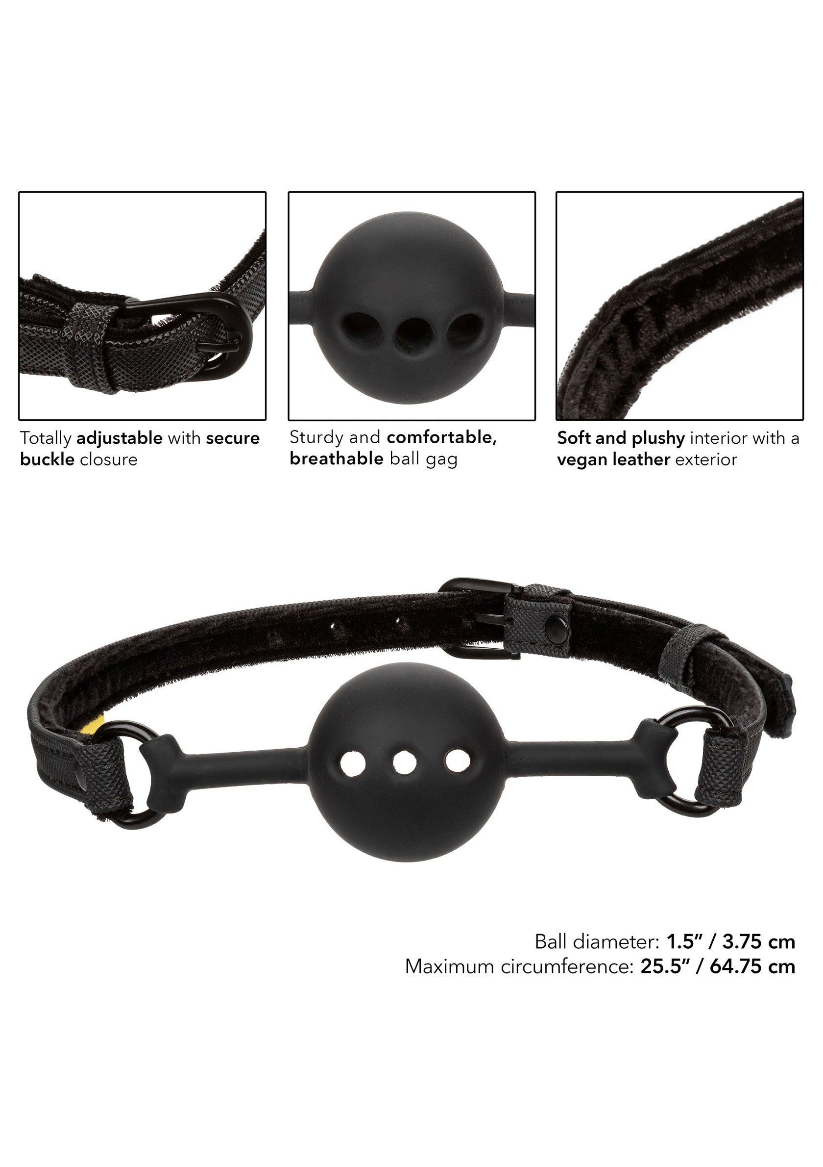 Accessoire BDSM CalExotics Boundless Breathable Ball Gag