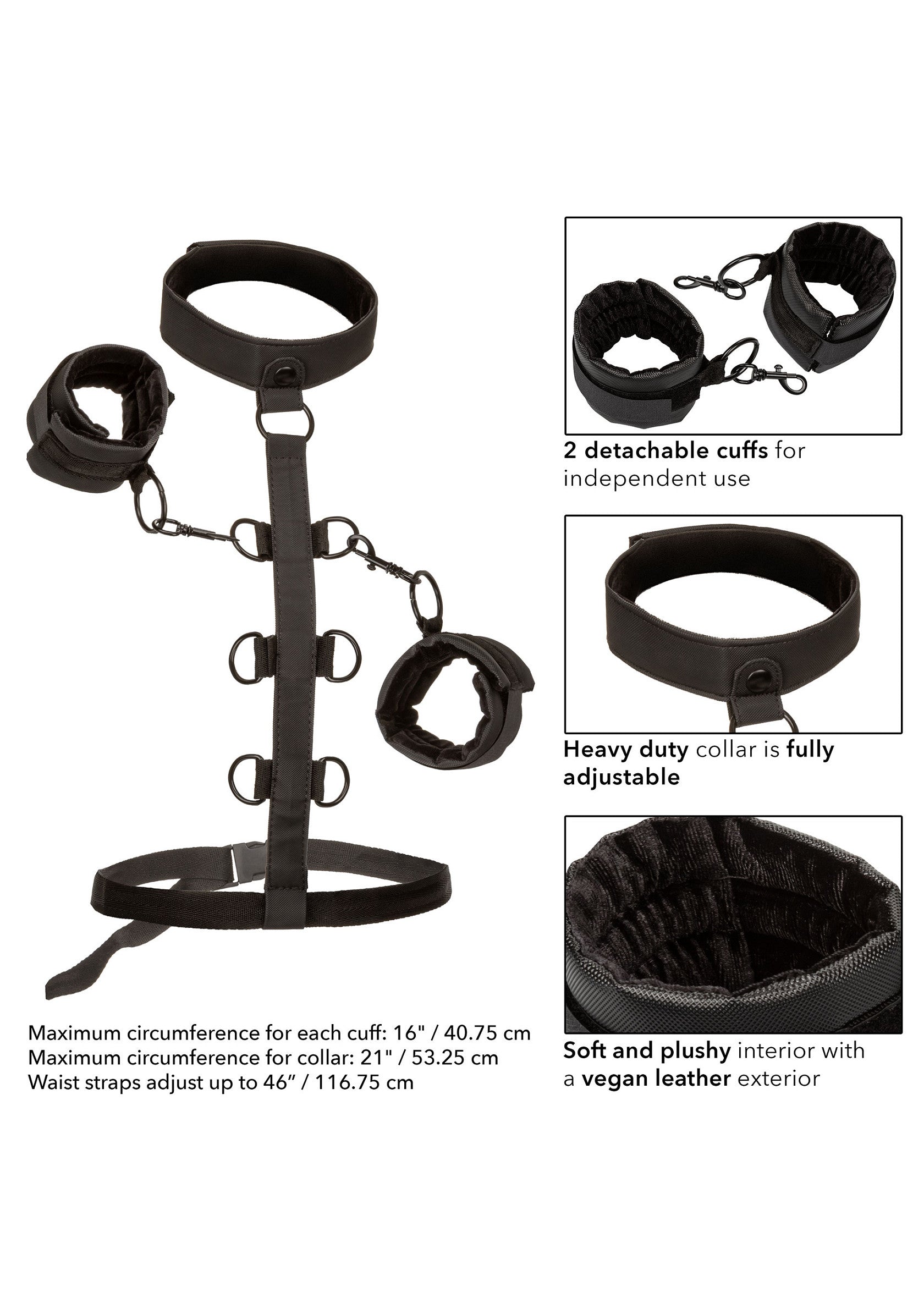Accessoire BDSM CalExotics Boundless Collar Restraint