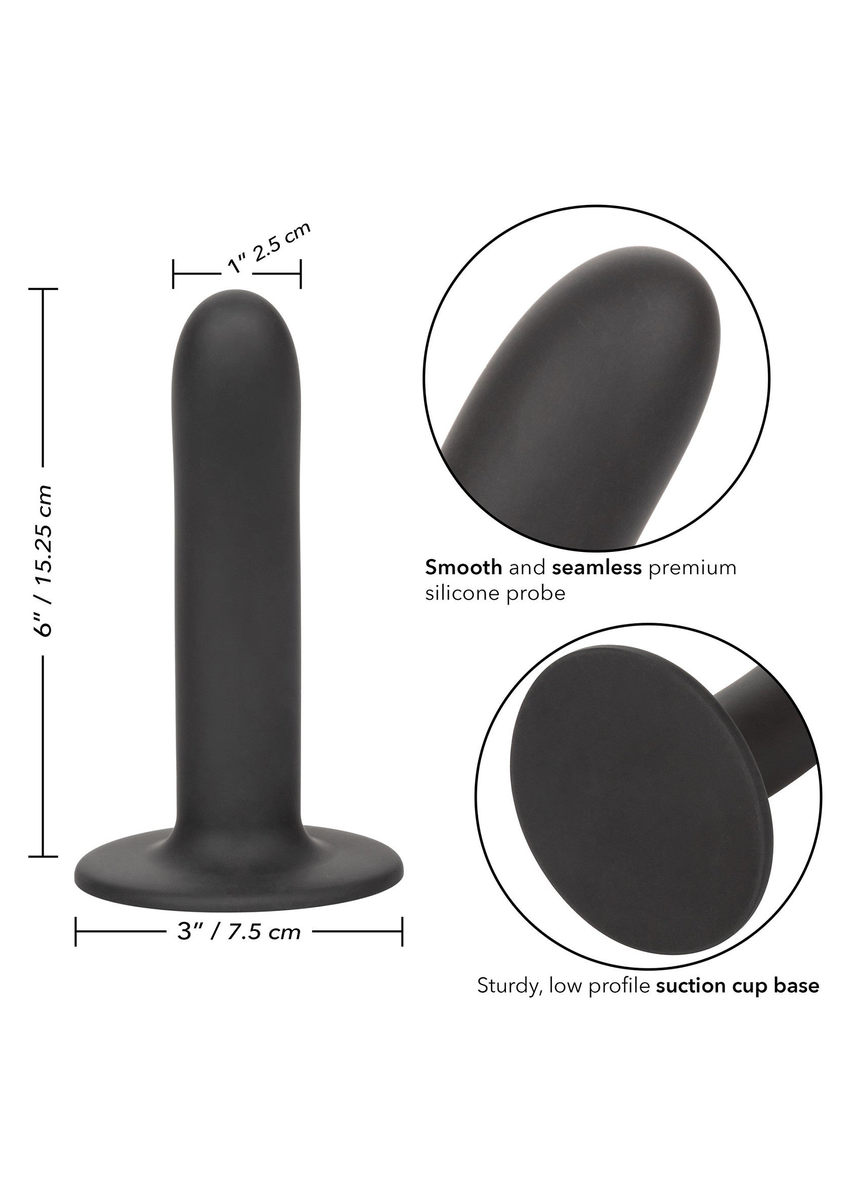 Gode-ceinture CalExotics Boundless 6 inch / 15.25 cm Smooth