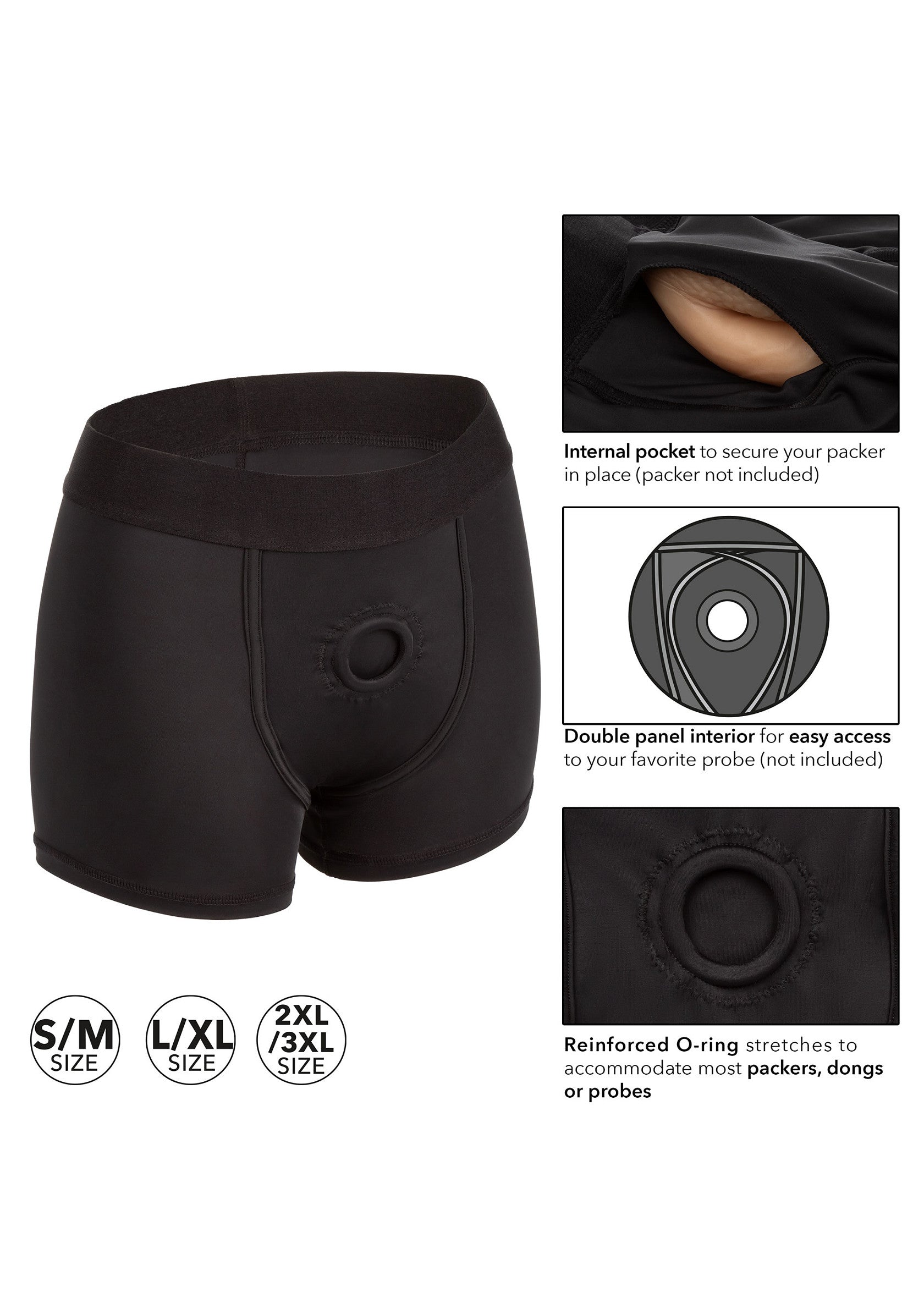 Gode-ceinture CalExotics Boundless Boxer Brief