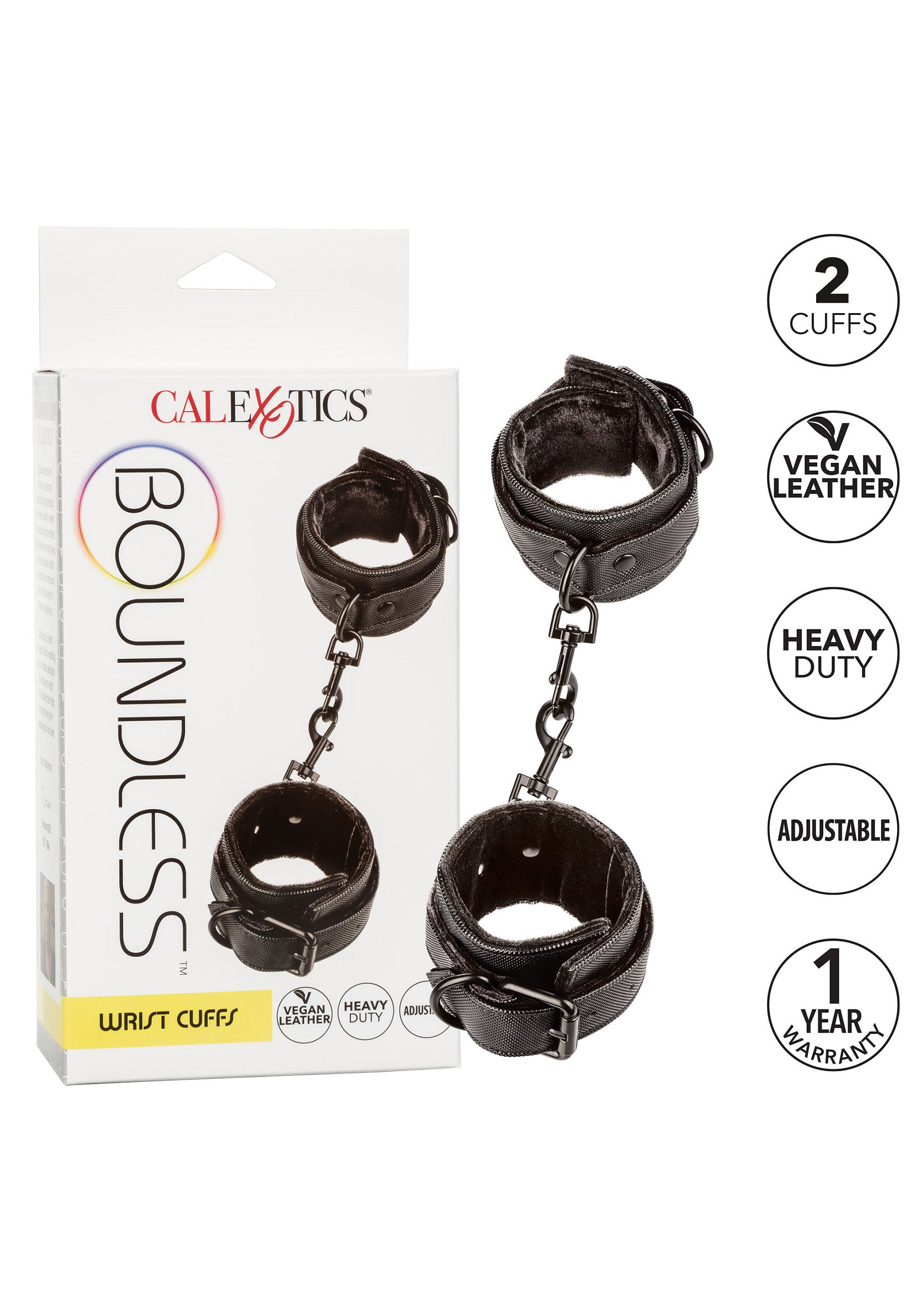 Accessoire BDSM CalExotics Boundless Wrist Cuffs