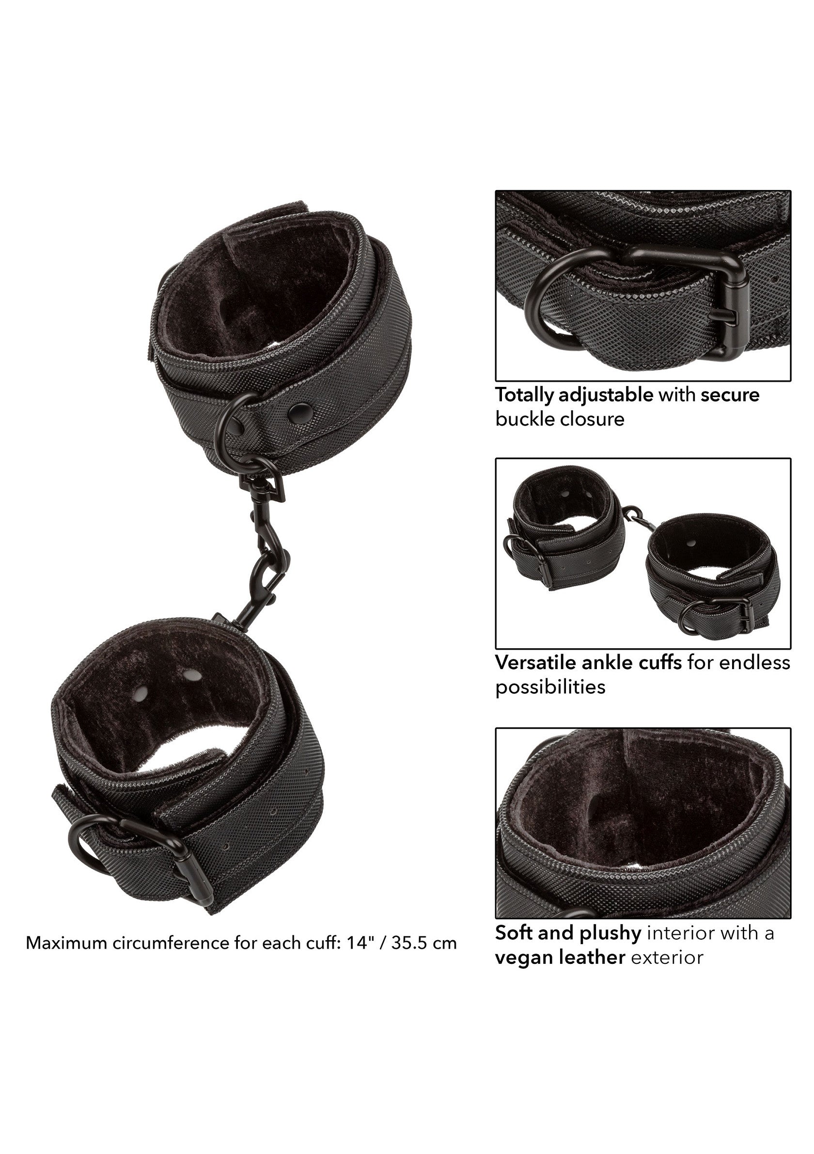 Accessoire BDSM CalExotics Boundless Ankle Cuffs