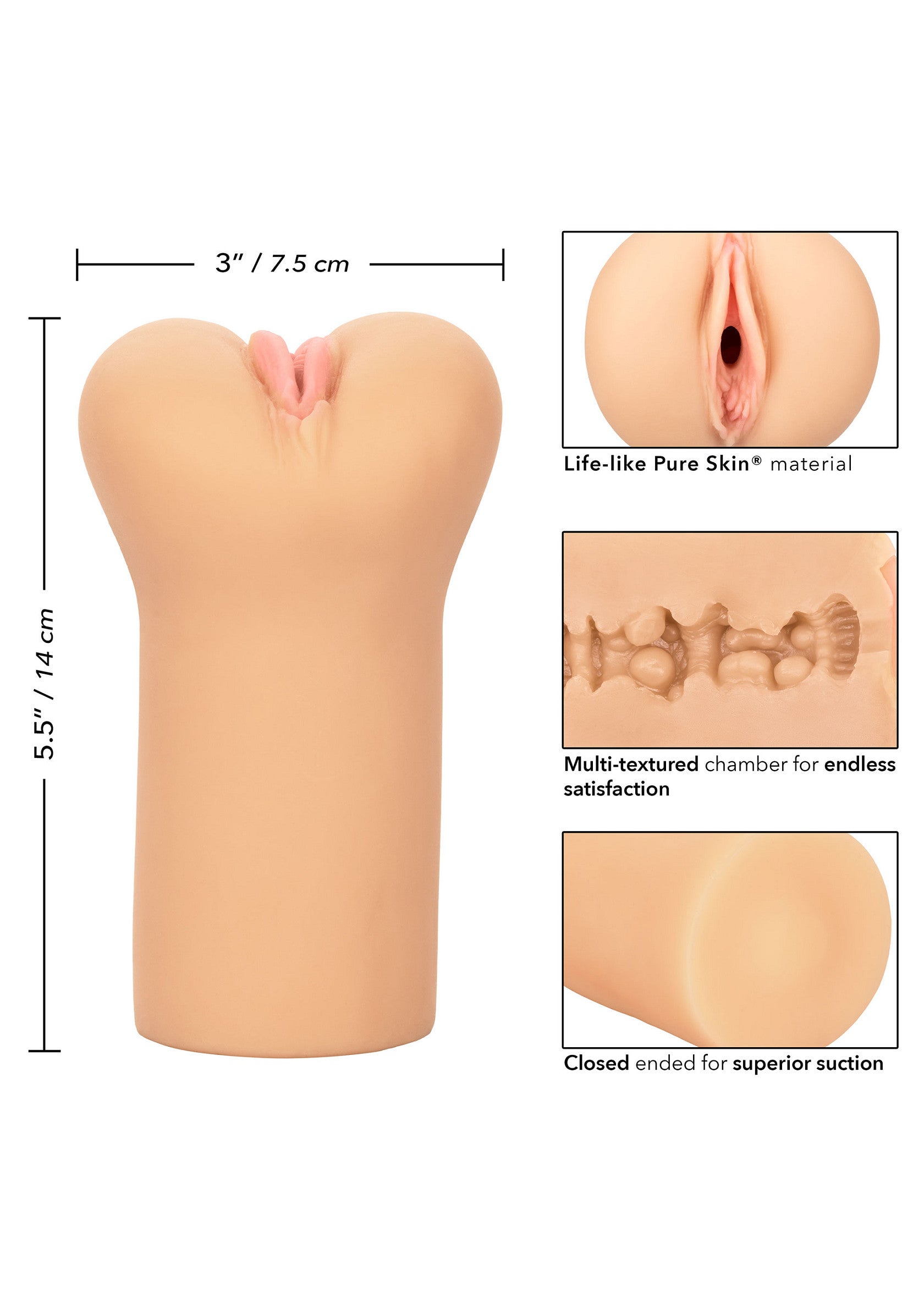 Masturbateur CalExotics Boundless Vulva