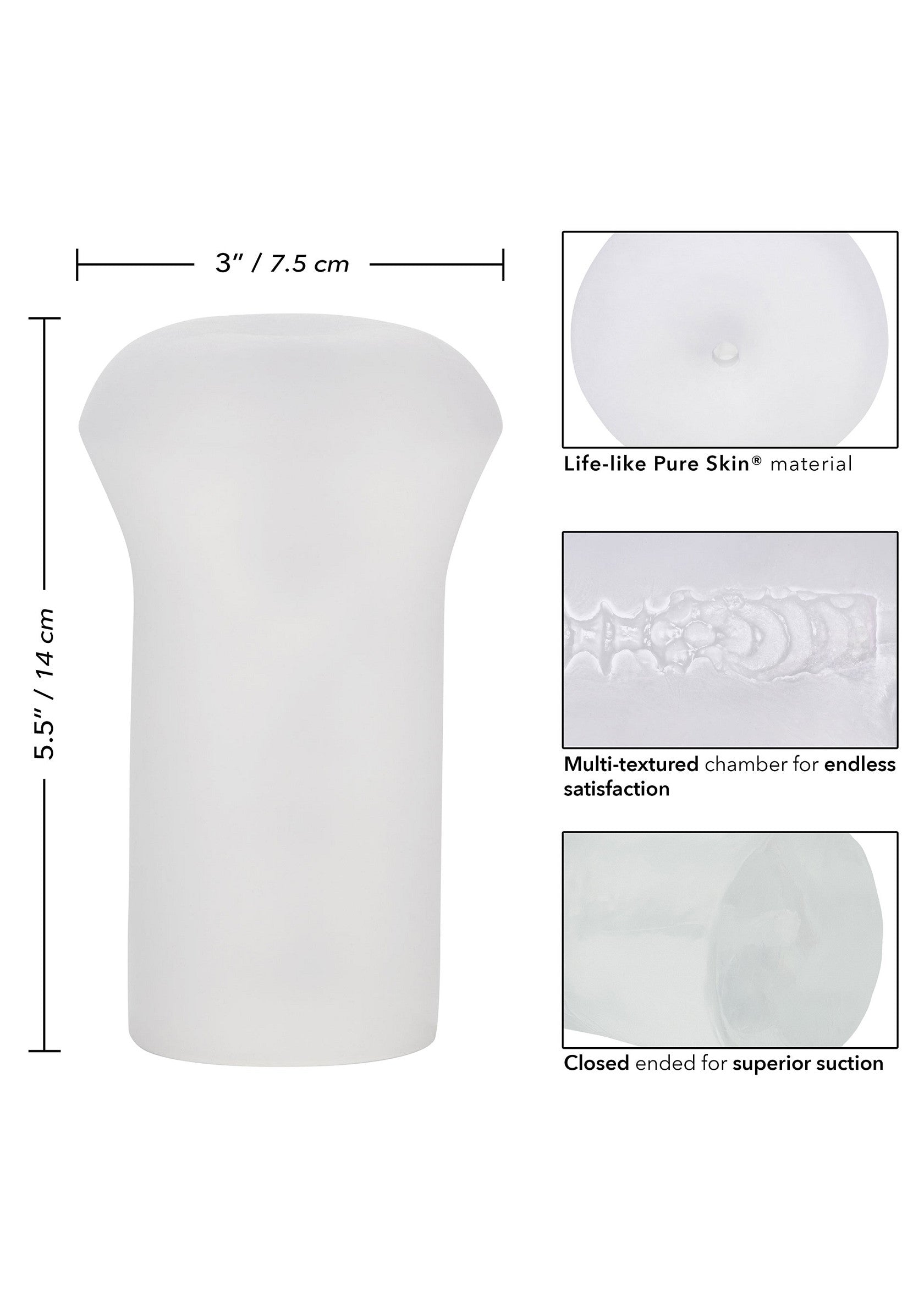 Masturbateur CalExotics Boundless Stroker