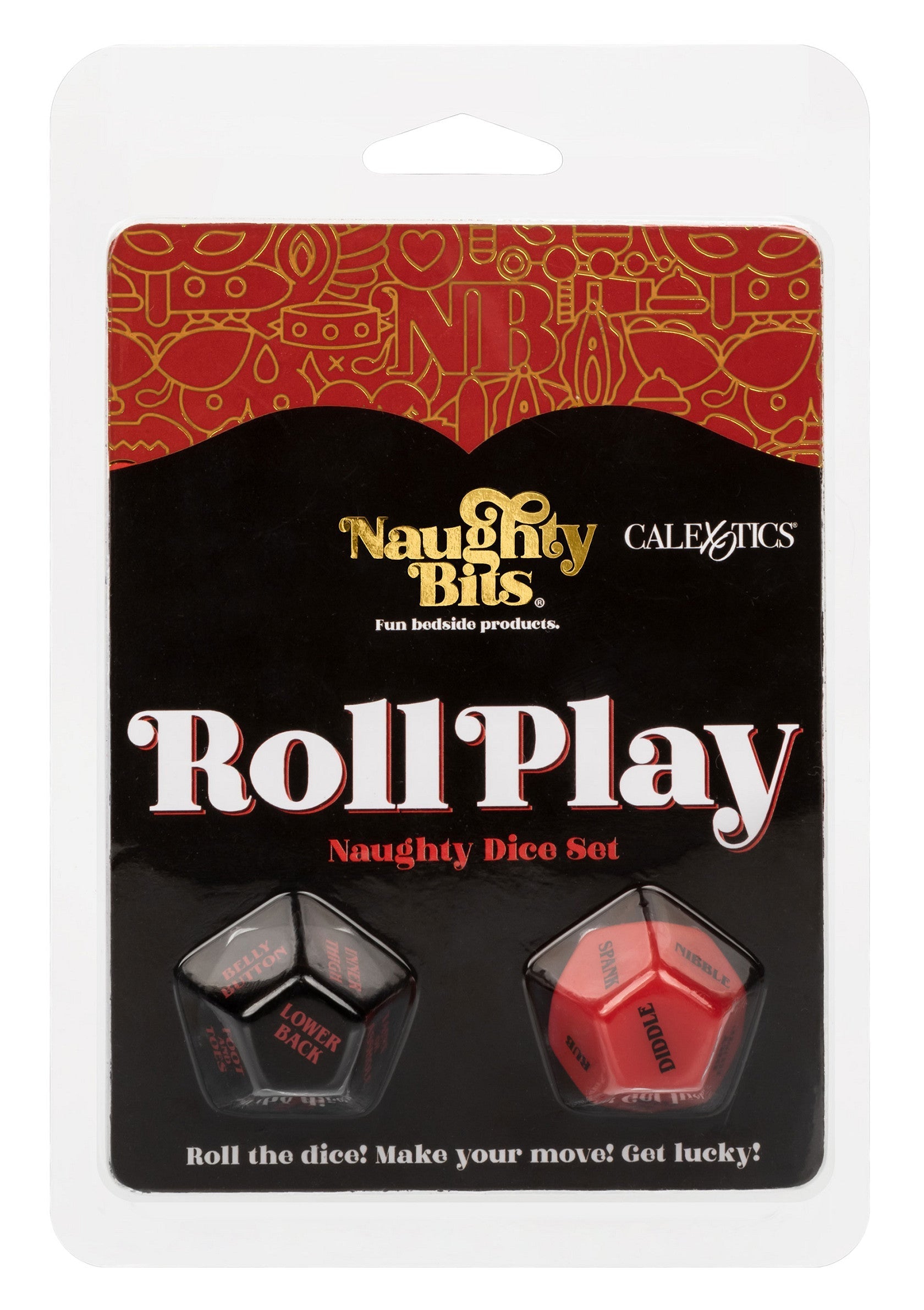 Jeu coquin CalExotics Roll Play - Naughty Dice Set