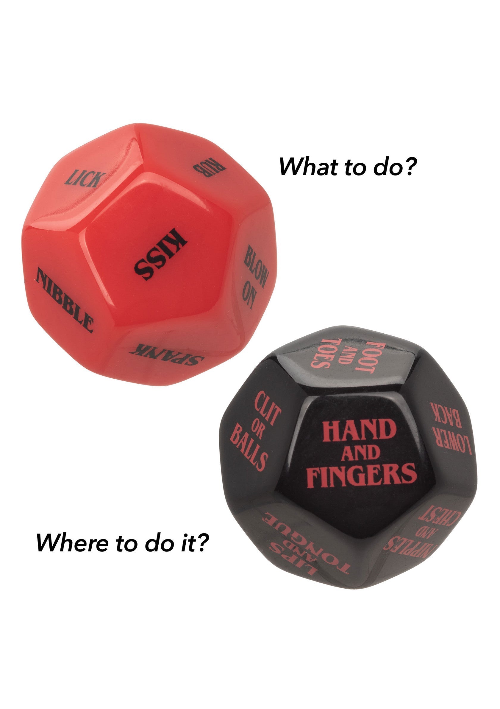 Jeu coquin CalExotics Roll Play - Naughty Dice Set