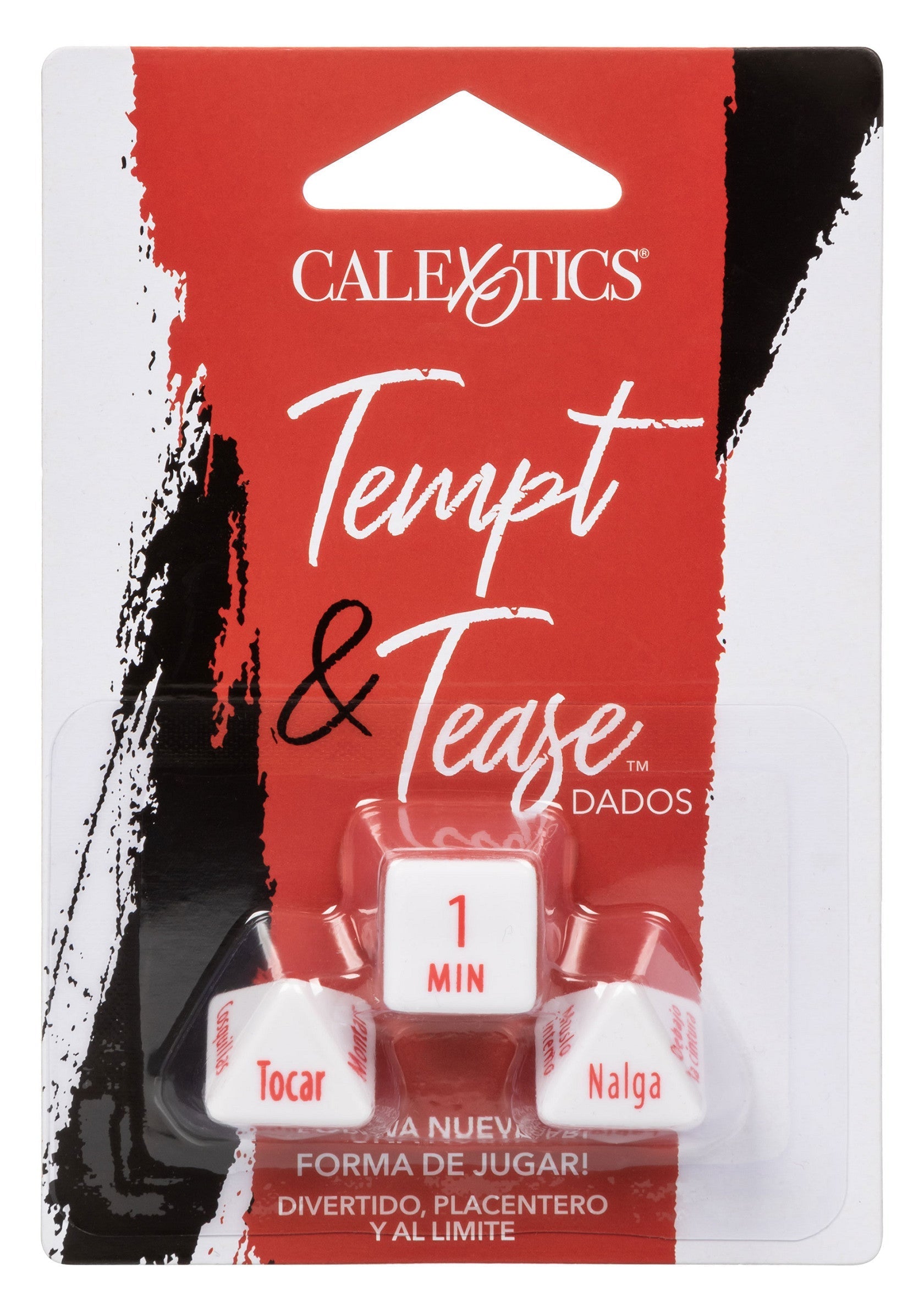 Jeu coquin CalExotics Tempt & Tease Dados - Spanish