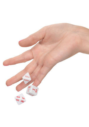 Jeu coquin CalExotics Tempt & Tease Dados - Spanish