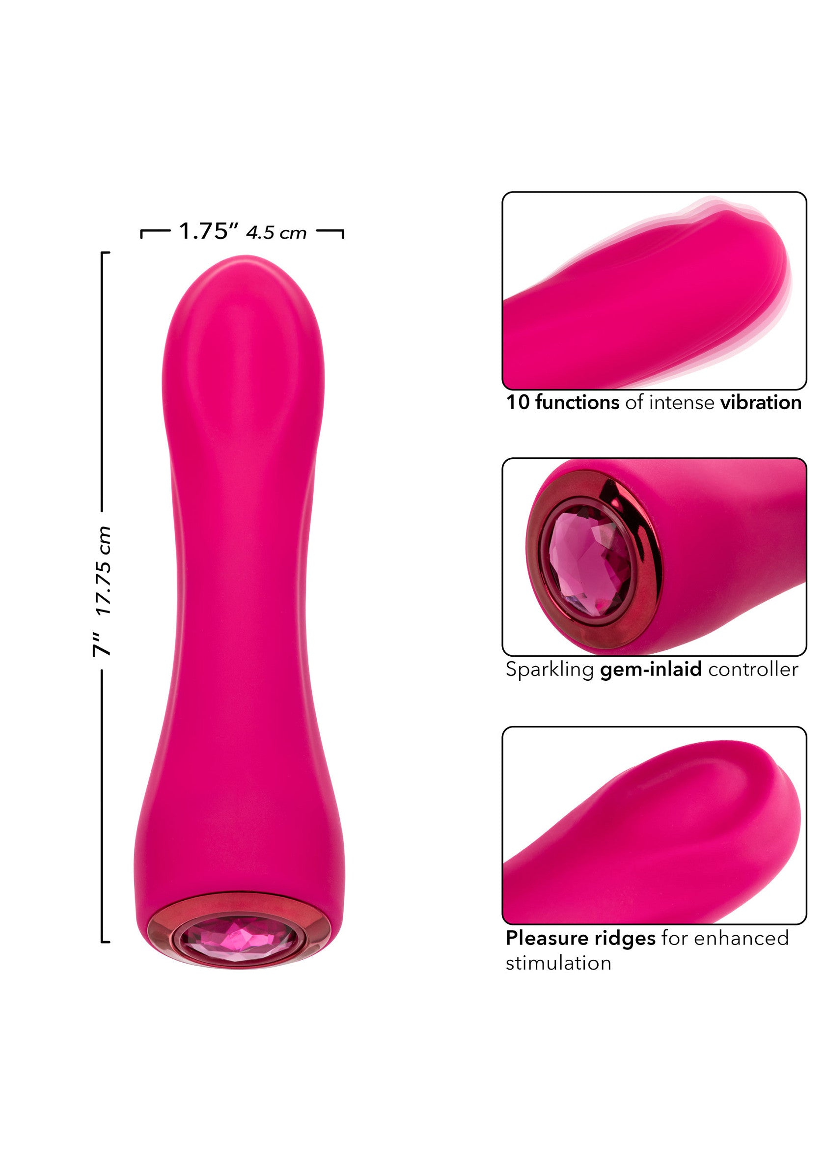 Vibromasseur CalExotics Gem Vibrator Bliss