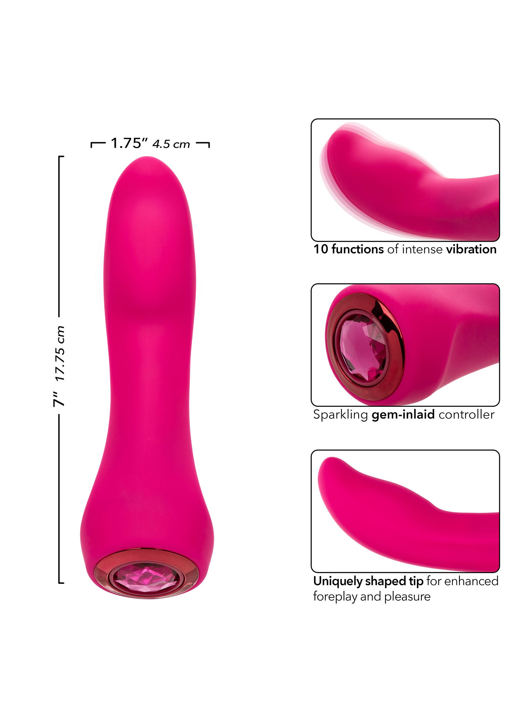 Vibromasseur CalExotics Gem Vibrator Glider