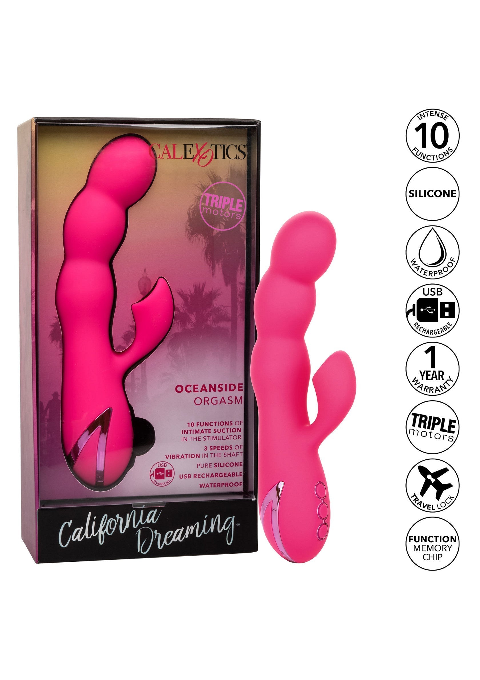 Vibromasseur CalExotics Oceanside Orgasm