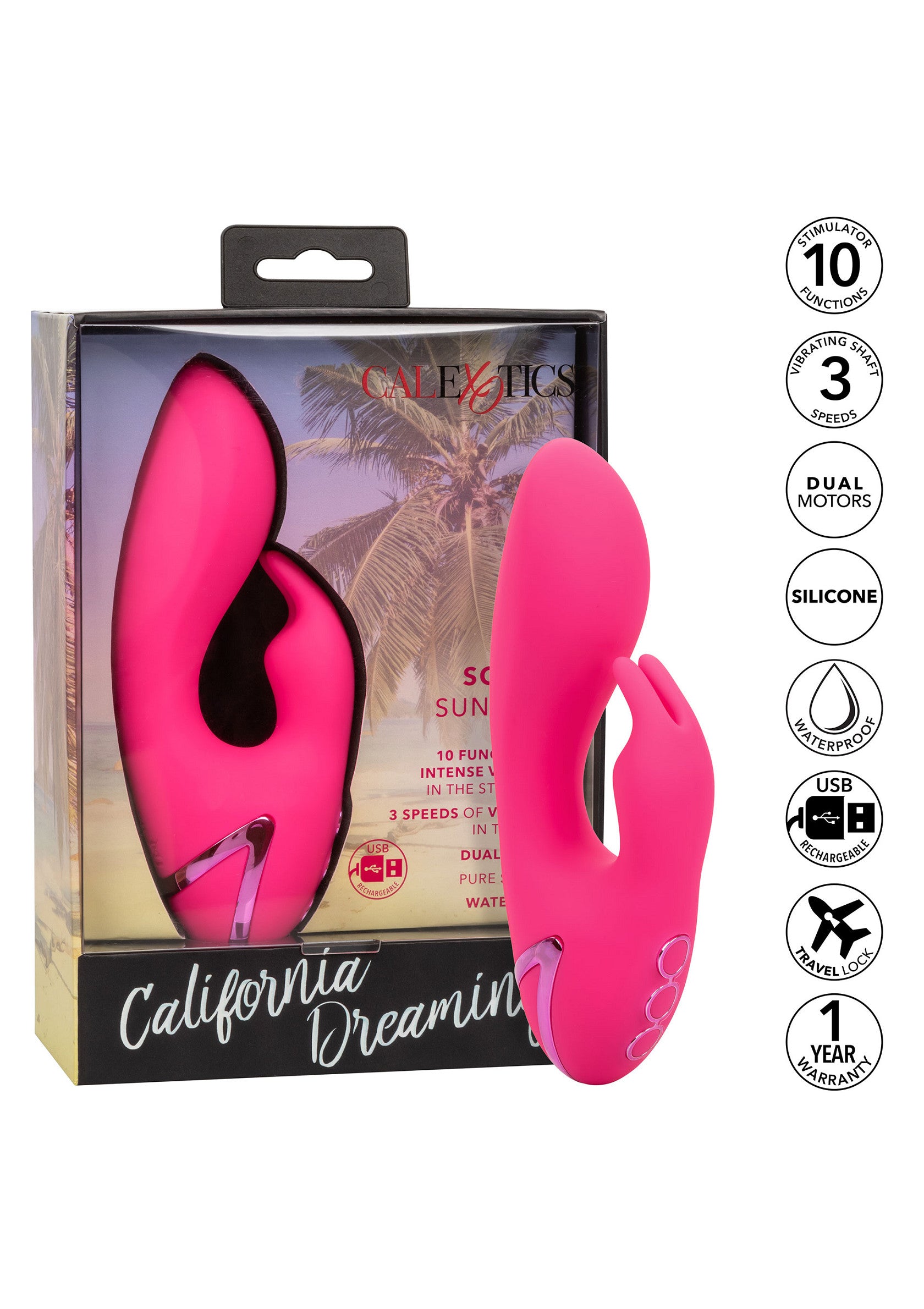 Vibromasseur CalExotics So. Cal Sunshine