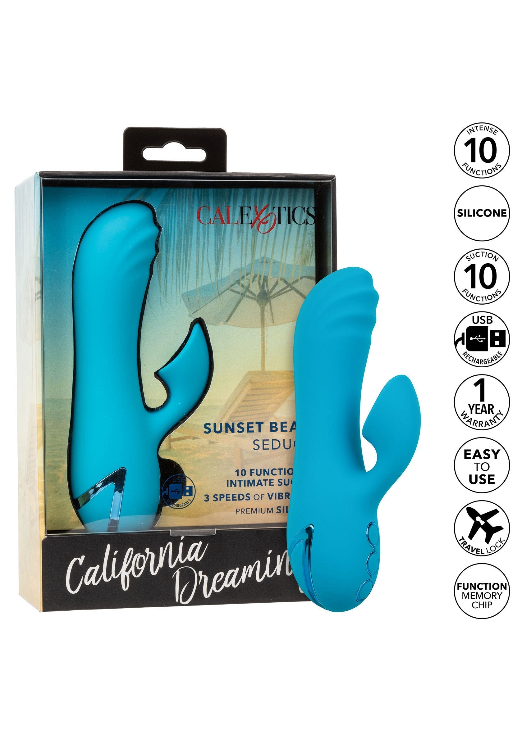 Vibromasseur CalExotics Sunset Beach Seducer