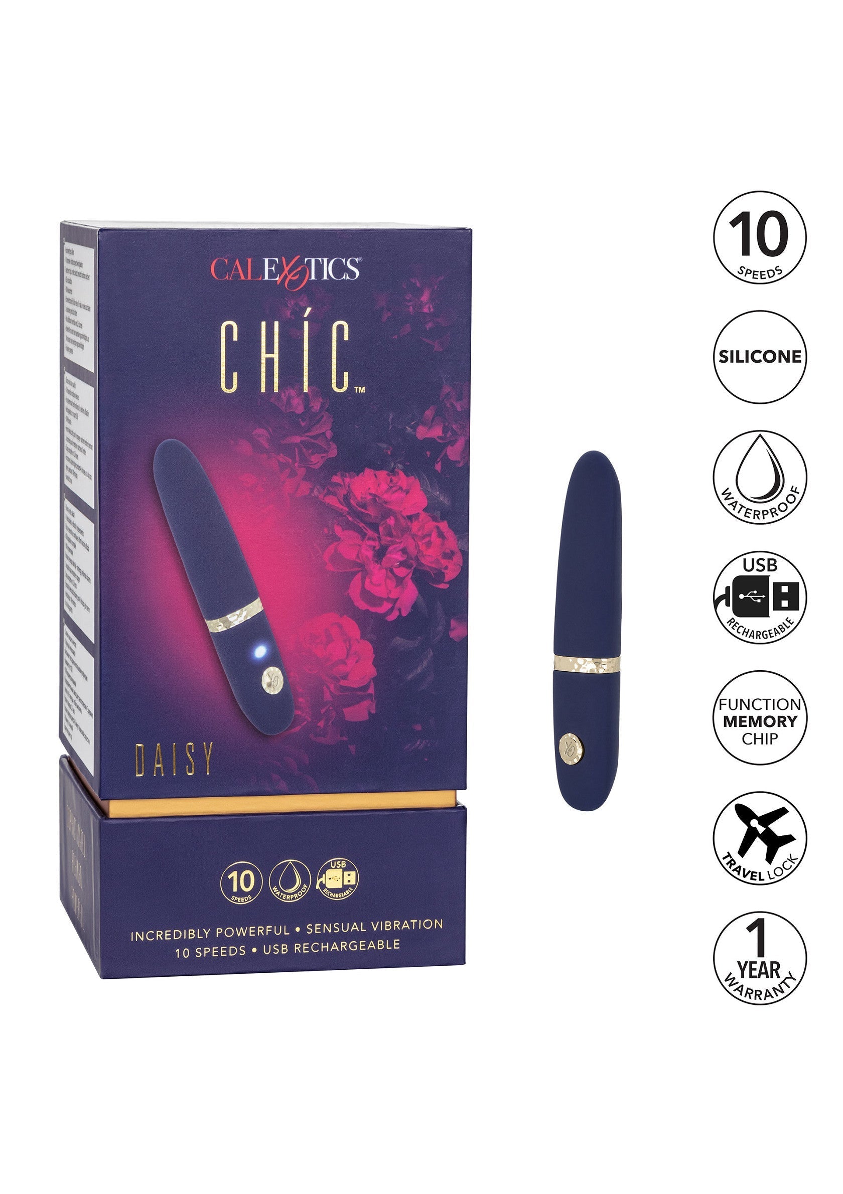 Vibromasseur CalExotics Chic Daisy