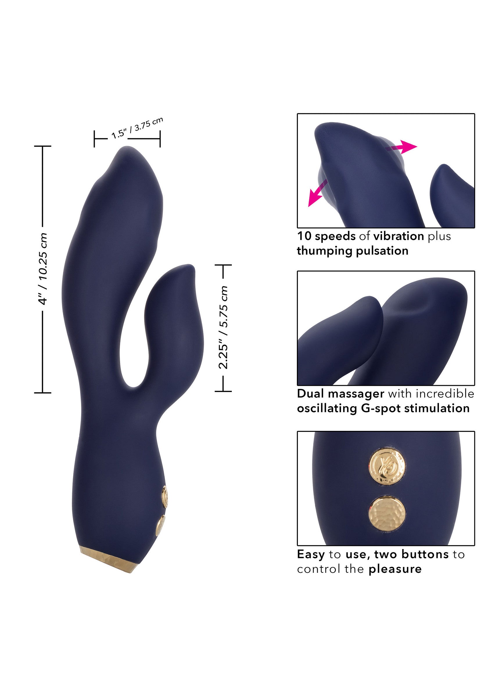 Vibromasseur CalExotics Chic Blossom