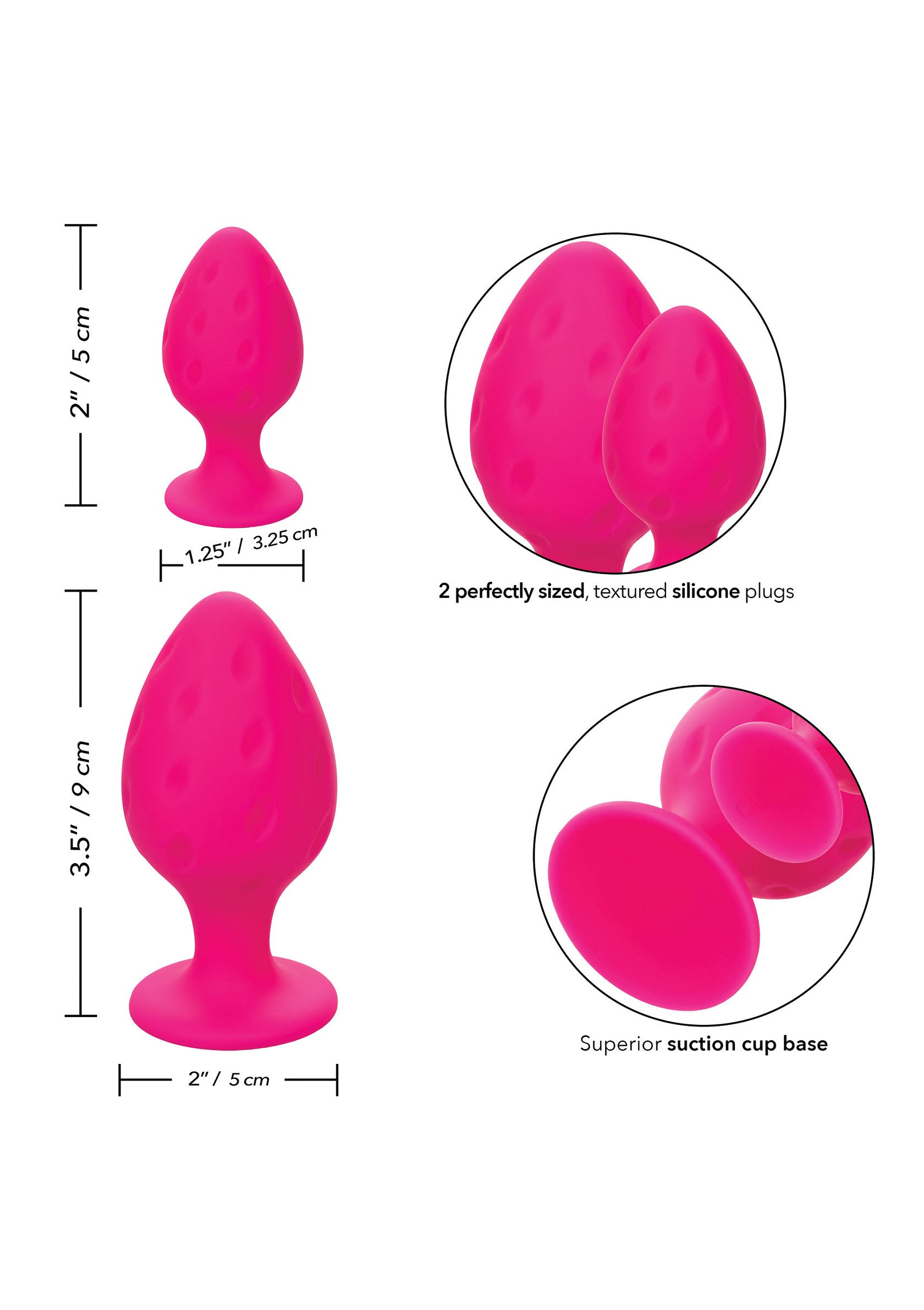 Jouet anal CalExotics Cheeky Buttplug