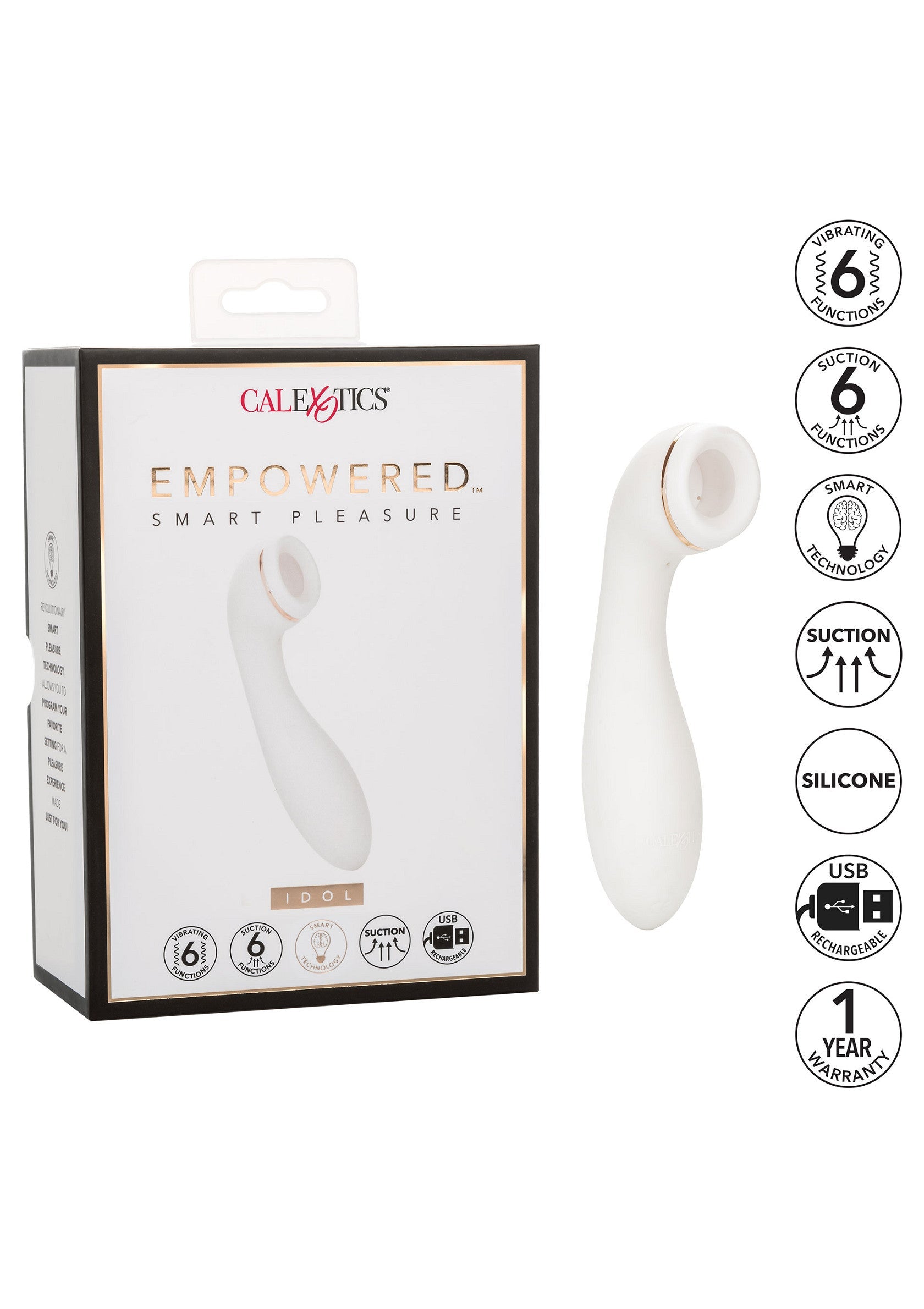 Stimulateur CalExotics Smart Pleasure Idol