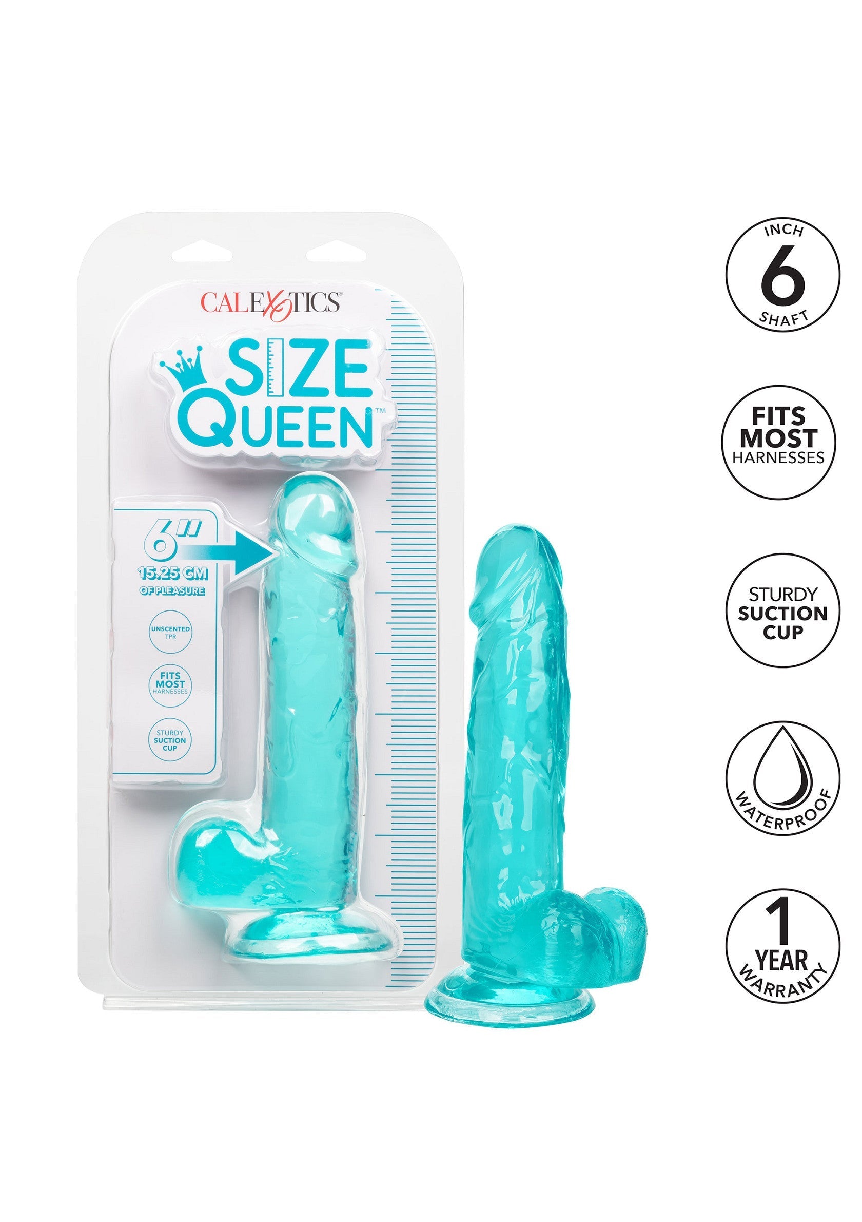 Dildo CalExotics Queen Size Dong 6 inch
