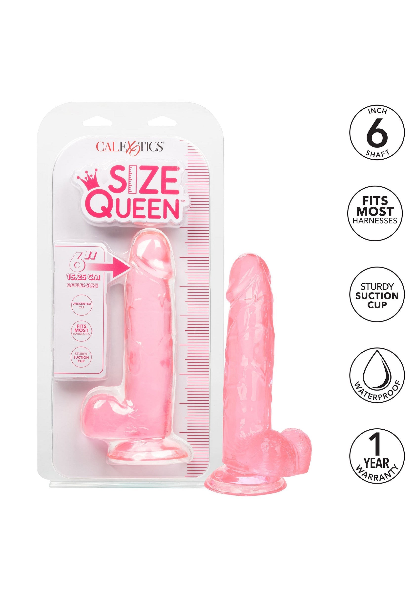 Dildo CalExotics Queen Size Dong 6 inch