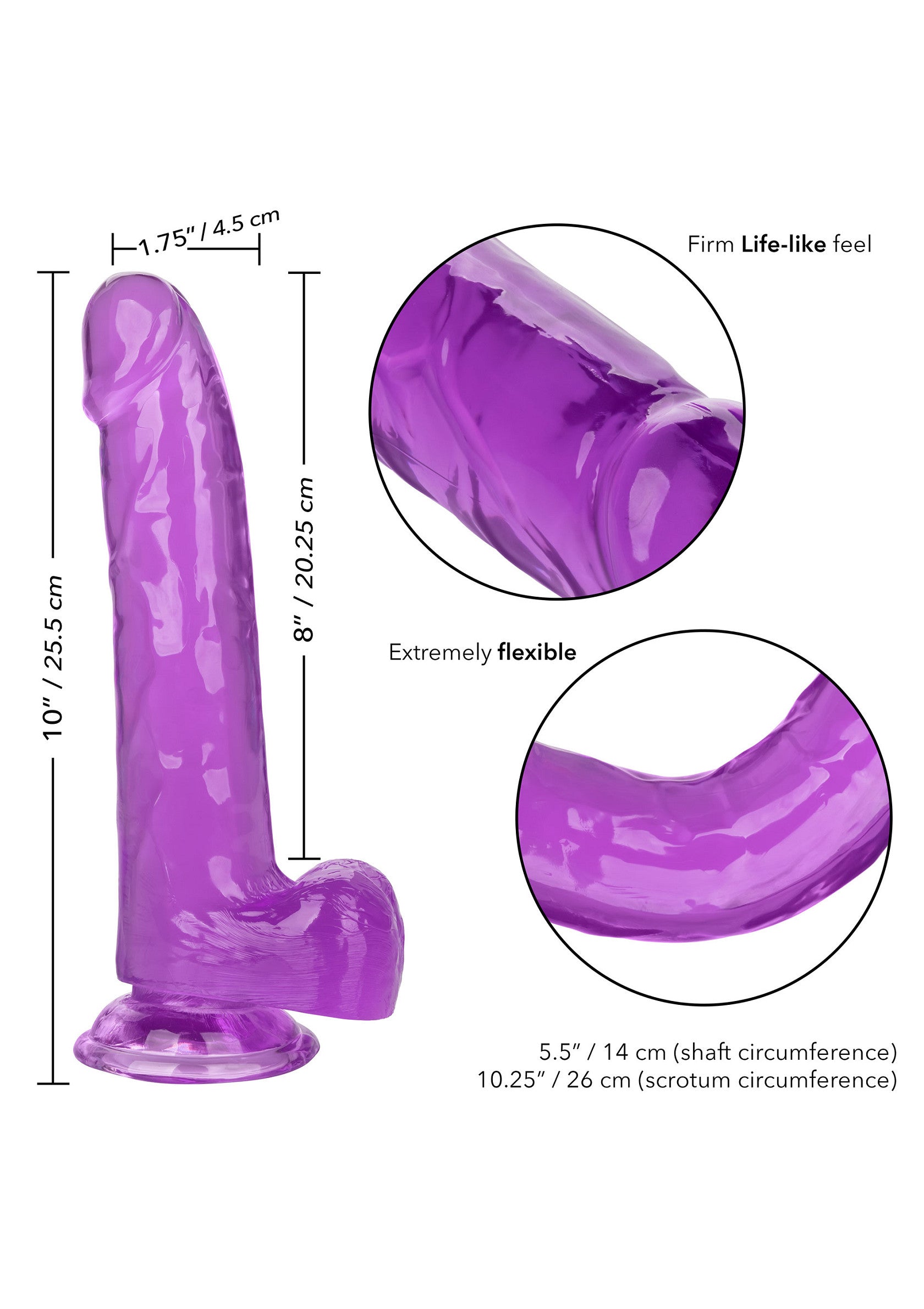 Dildo CalExotics Queen Size Dong 8 inch