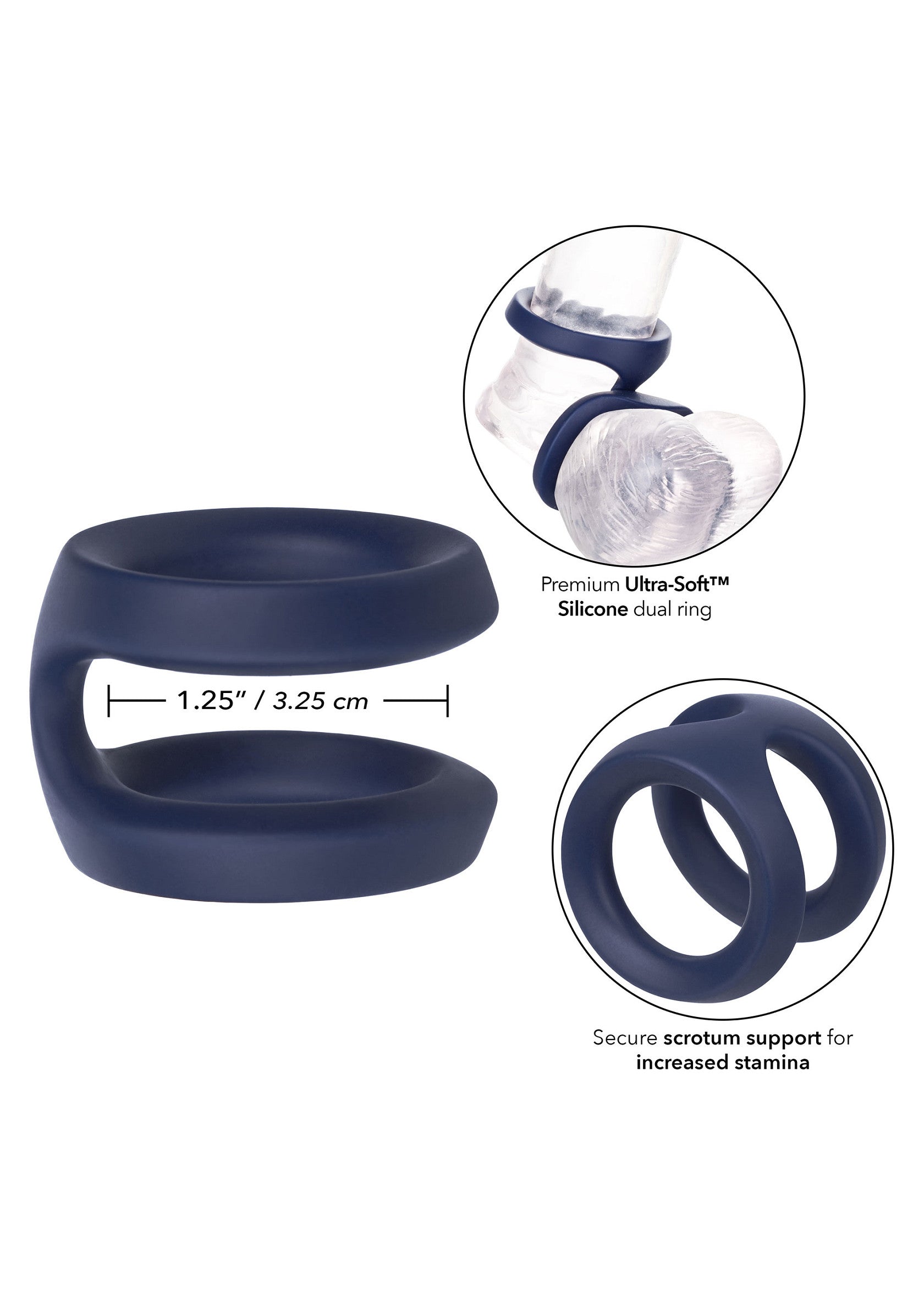 Performance masculine CalExotics Viceroy Dual Ring