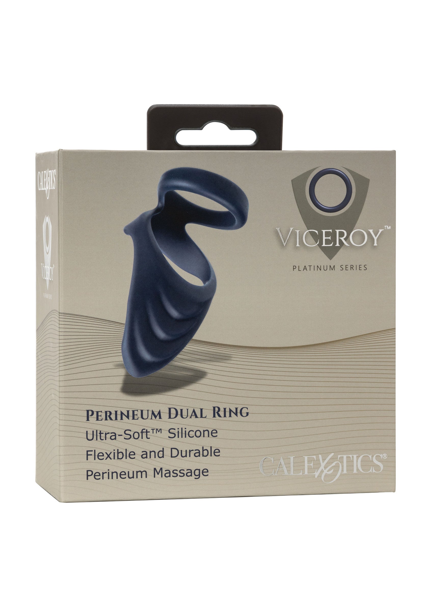 Performance masculine CalExotics Viceroy Perineum Dual Ring