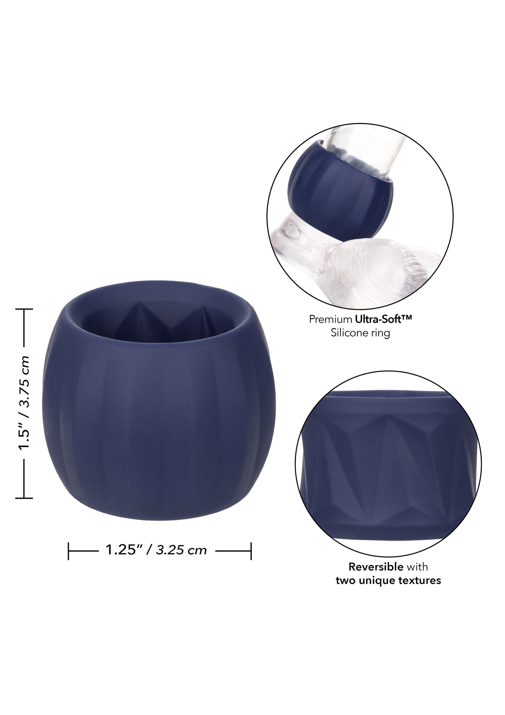 Performance masculine CalExotics Viceroy Reverse Stamina Ring