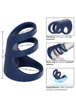 Performance masculine CalExotics Rechargeable Triple Cock Cage